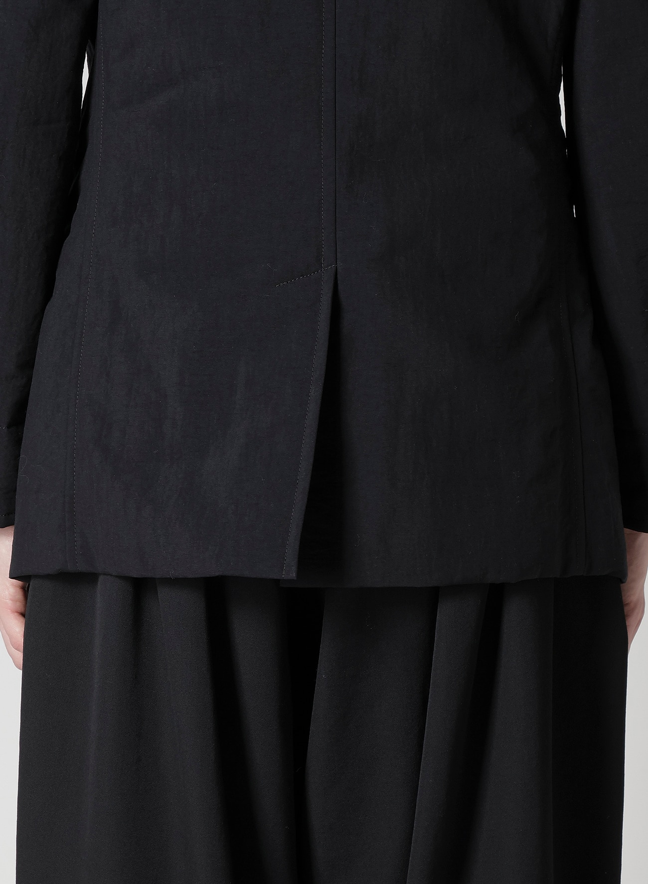 NYLON TASLAN PEACOAT WITH THINSULATE_10