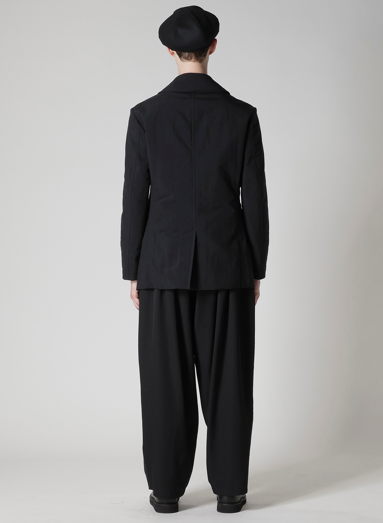 NYLON TASLAN PEACOAT WITH THINSULATE_14