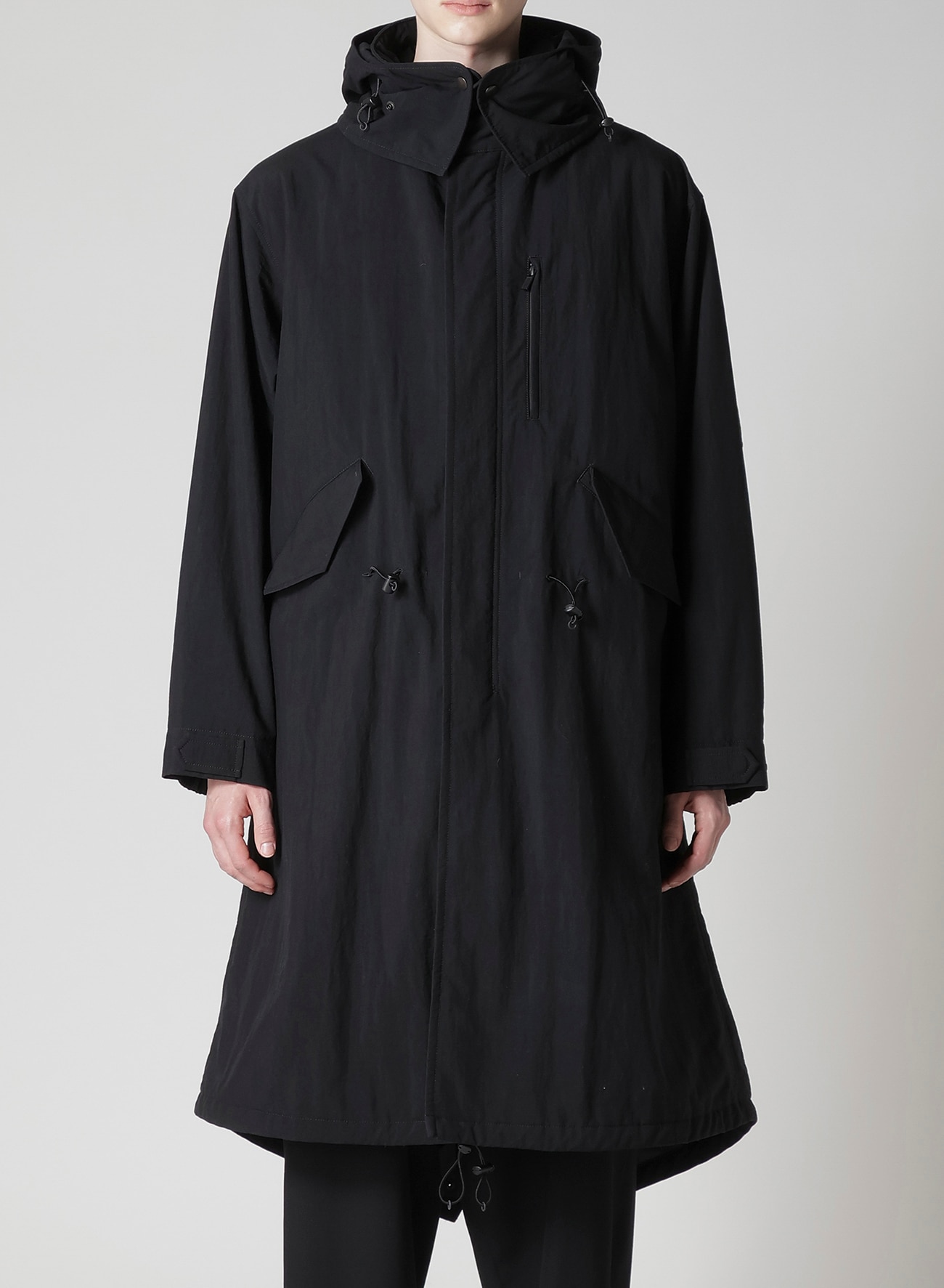 NYLON TASLAN MOD COAT WITH THINSULATE_4