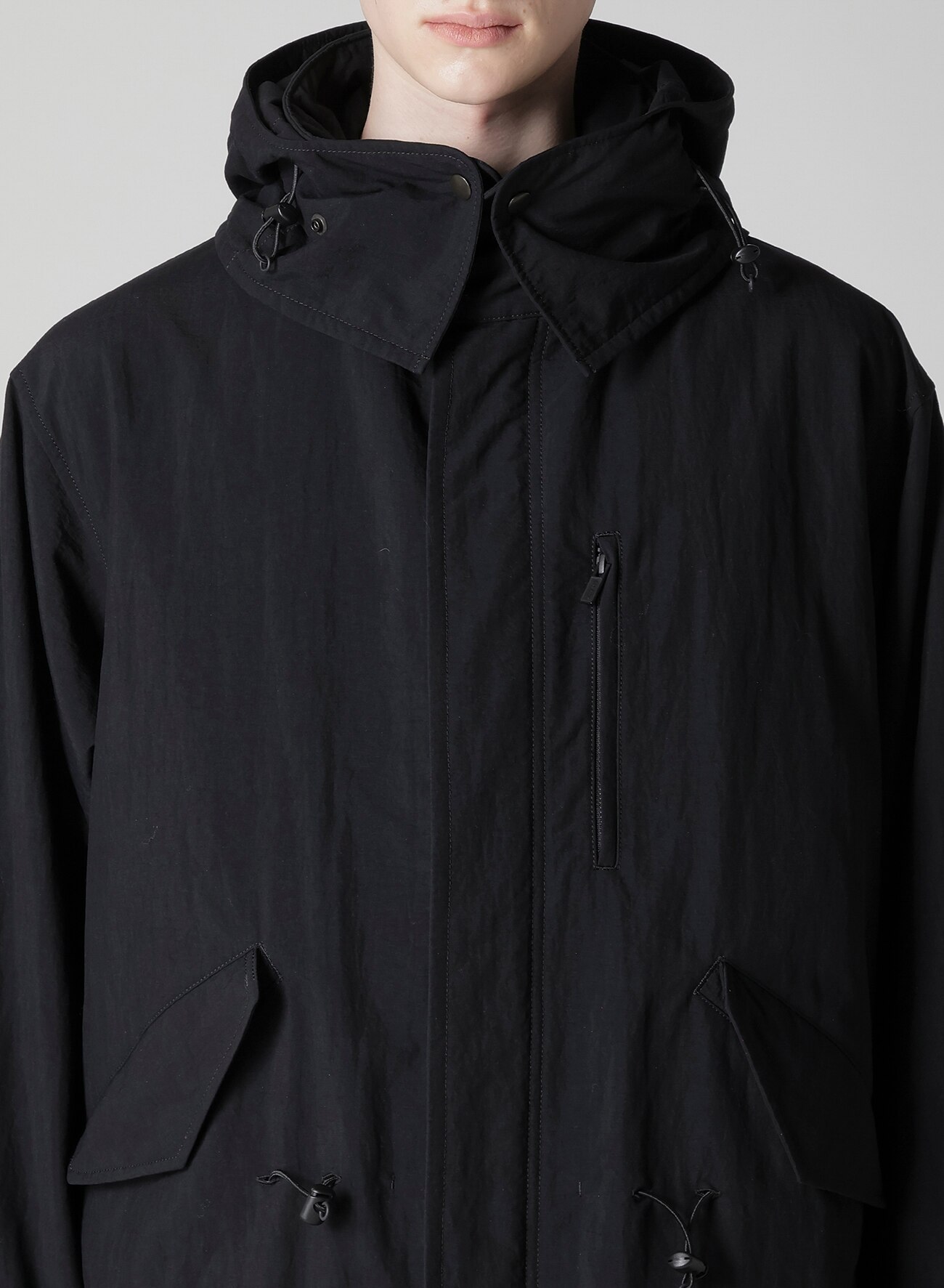 NYLON TASLAN MOD COAT WITH THINSULATE_5