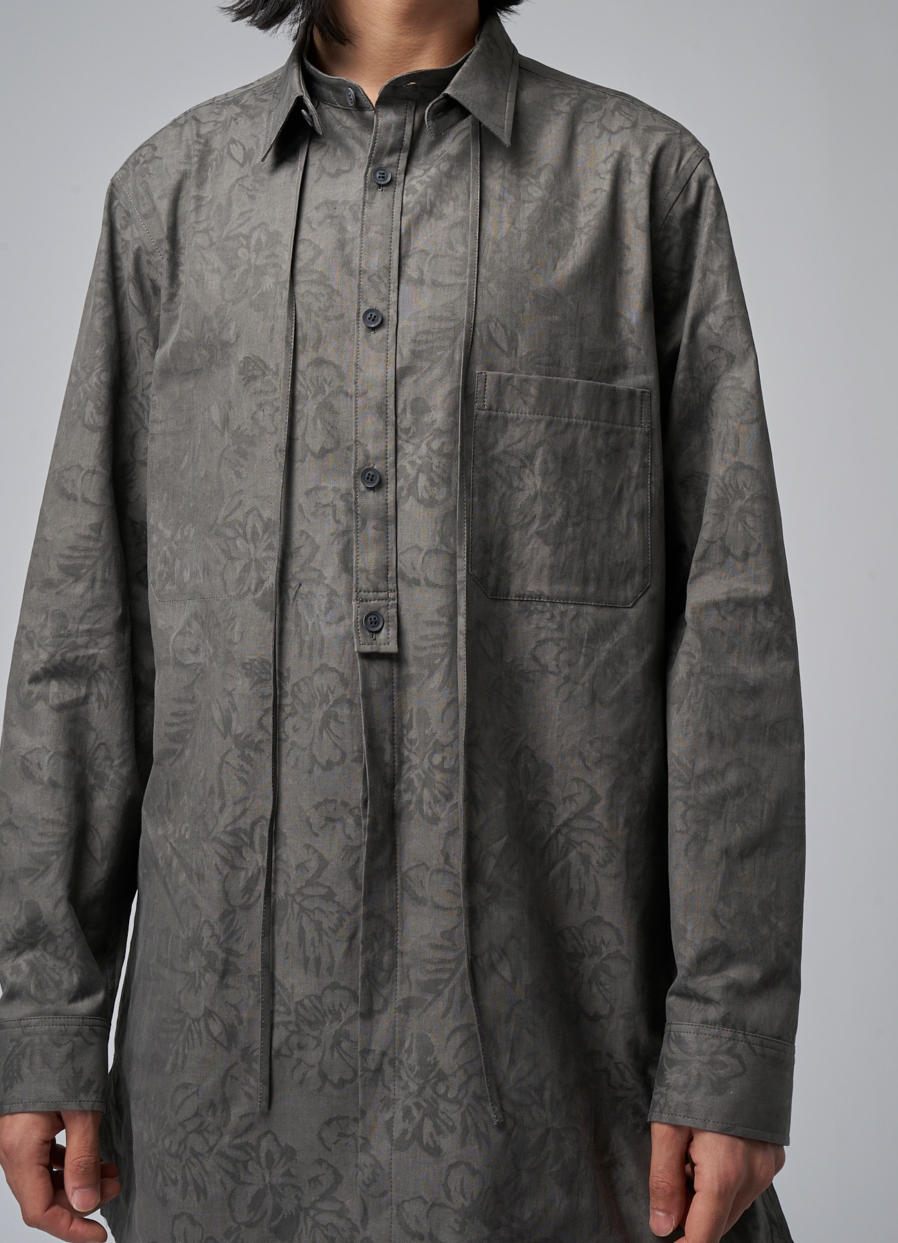 Bushweld Embroidered Jacquard L/s Shirt