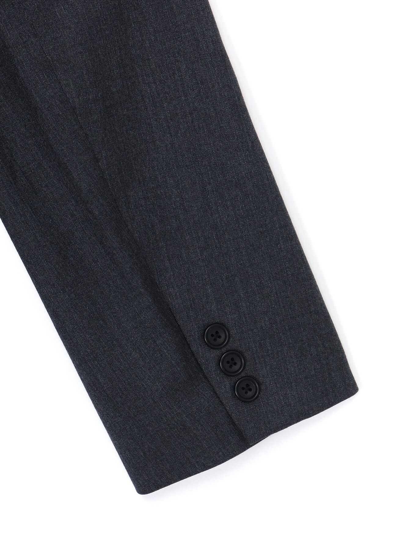 WOOL GABARDINE 2-BUTTON JACKET(M Gray): Y's for men｜WILDSIDE