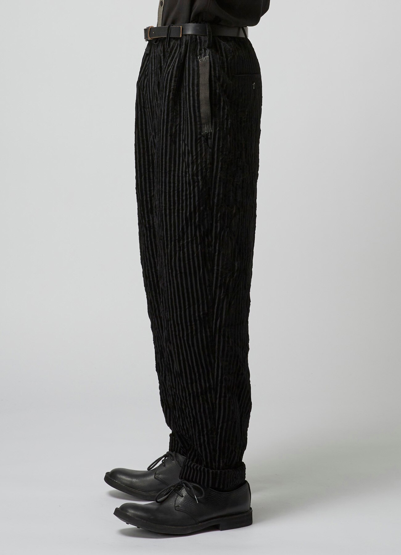 12-PLEAT PANTS(M BLACK): Vintage｜WILDSIDE YOHJI YAMAMOTO [Official