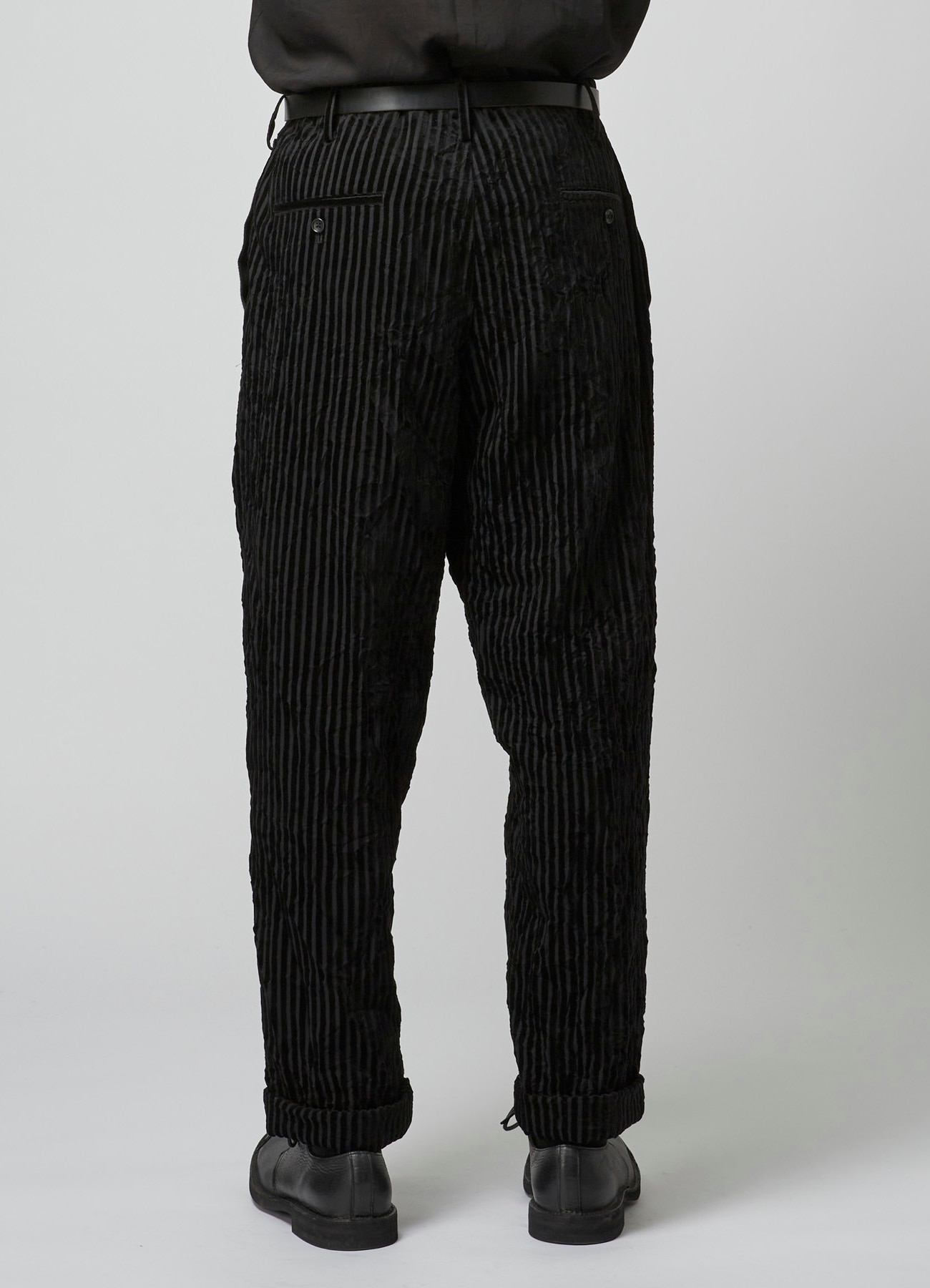 STRYDOM CRAZEE WEAR Cotton Pants black with mustard stripes - SportandMore 