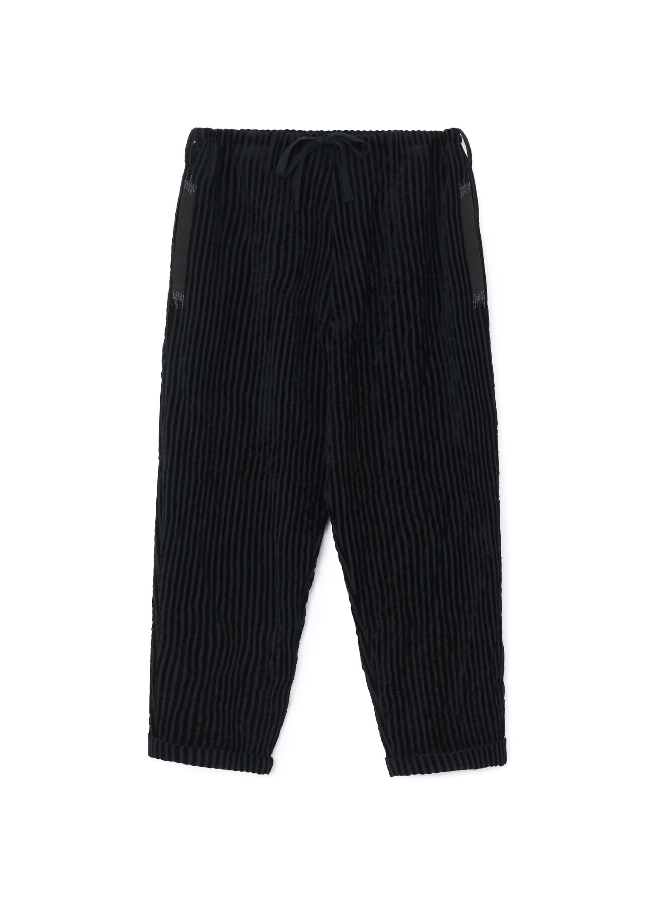 STRYDOM CRAZEE WEAR Cotton Pants black with mustard stripes - SportandMore 