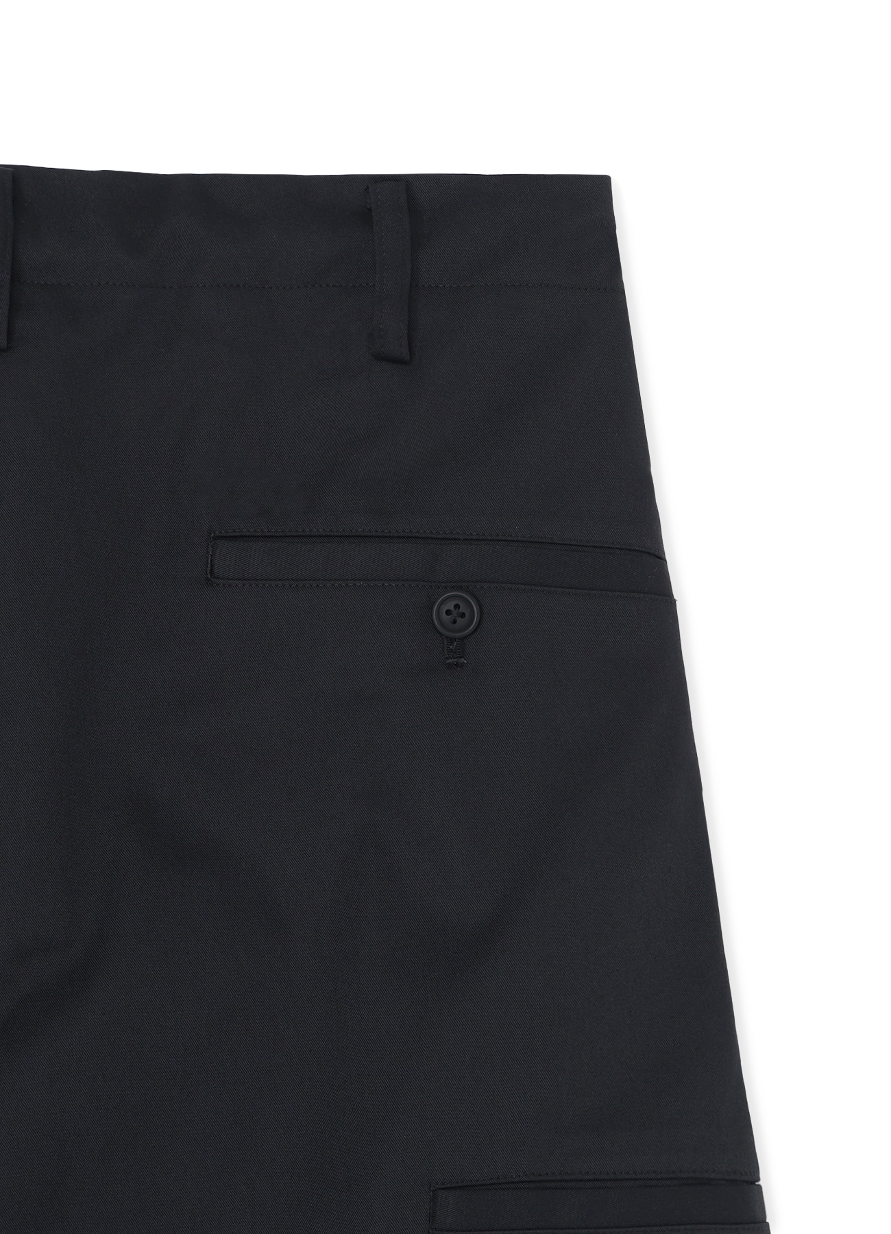 POLYESTER/COTTON TWILL PANTS WITH SIDE POCKET