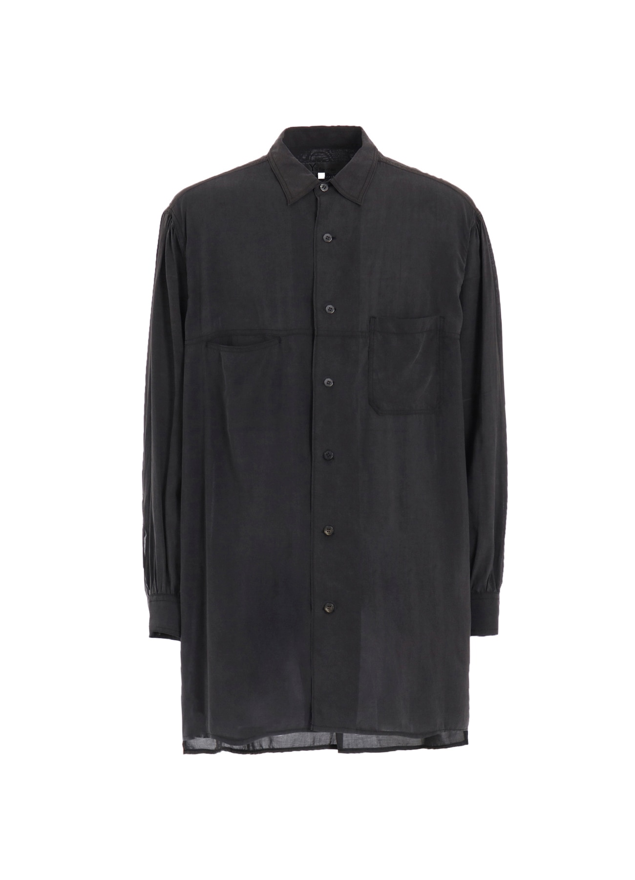 CELLULOSE OZONE SHIRT WITH CHAIN STITCH