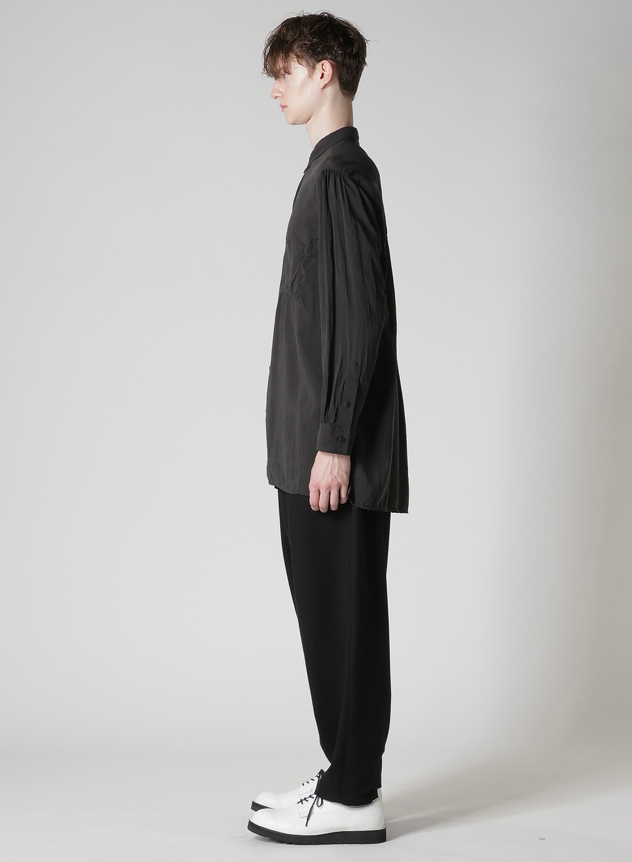 CELLULOSE OZONE SHIRT WITH CHAIN STITCH_12