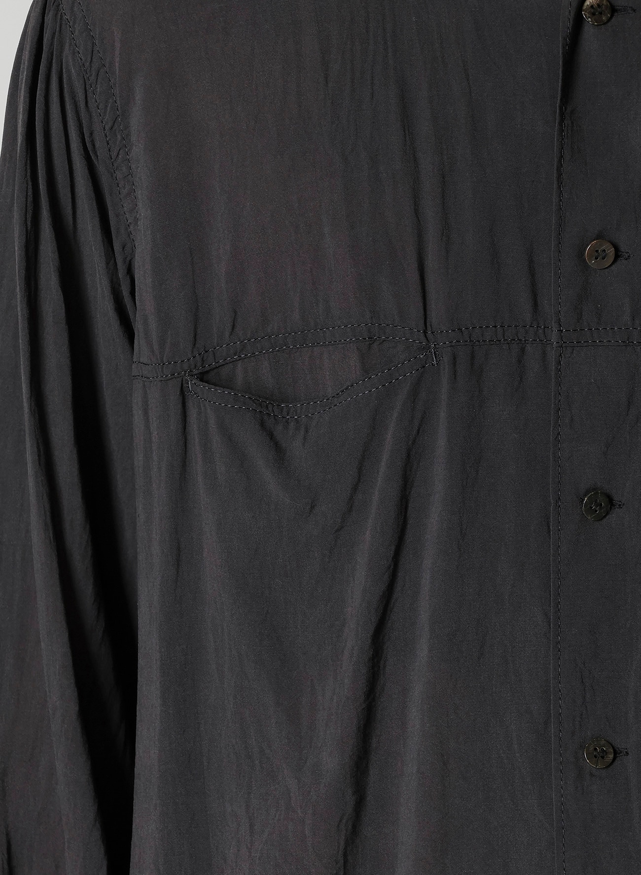 CELLULOSE OZONE SHIRT WITH CHAIN STITCH_5