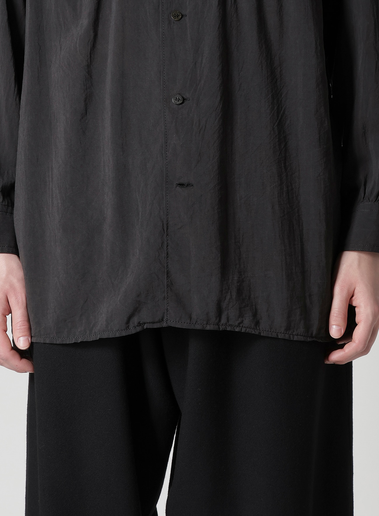 CELLULOSE OZONE SHIRT WITH CHAIN STITCH_8