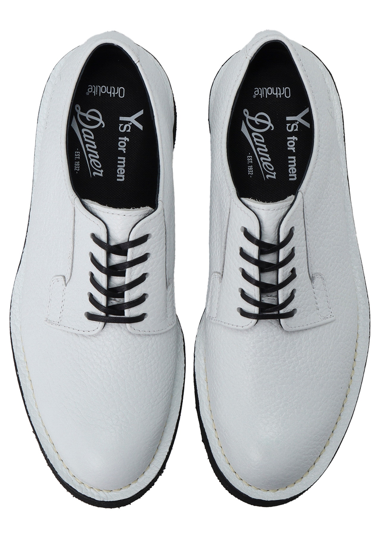 Y's for men x Danner POSTMAN SHOES WHITE	_8