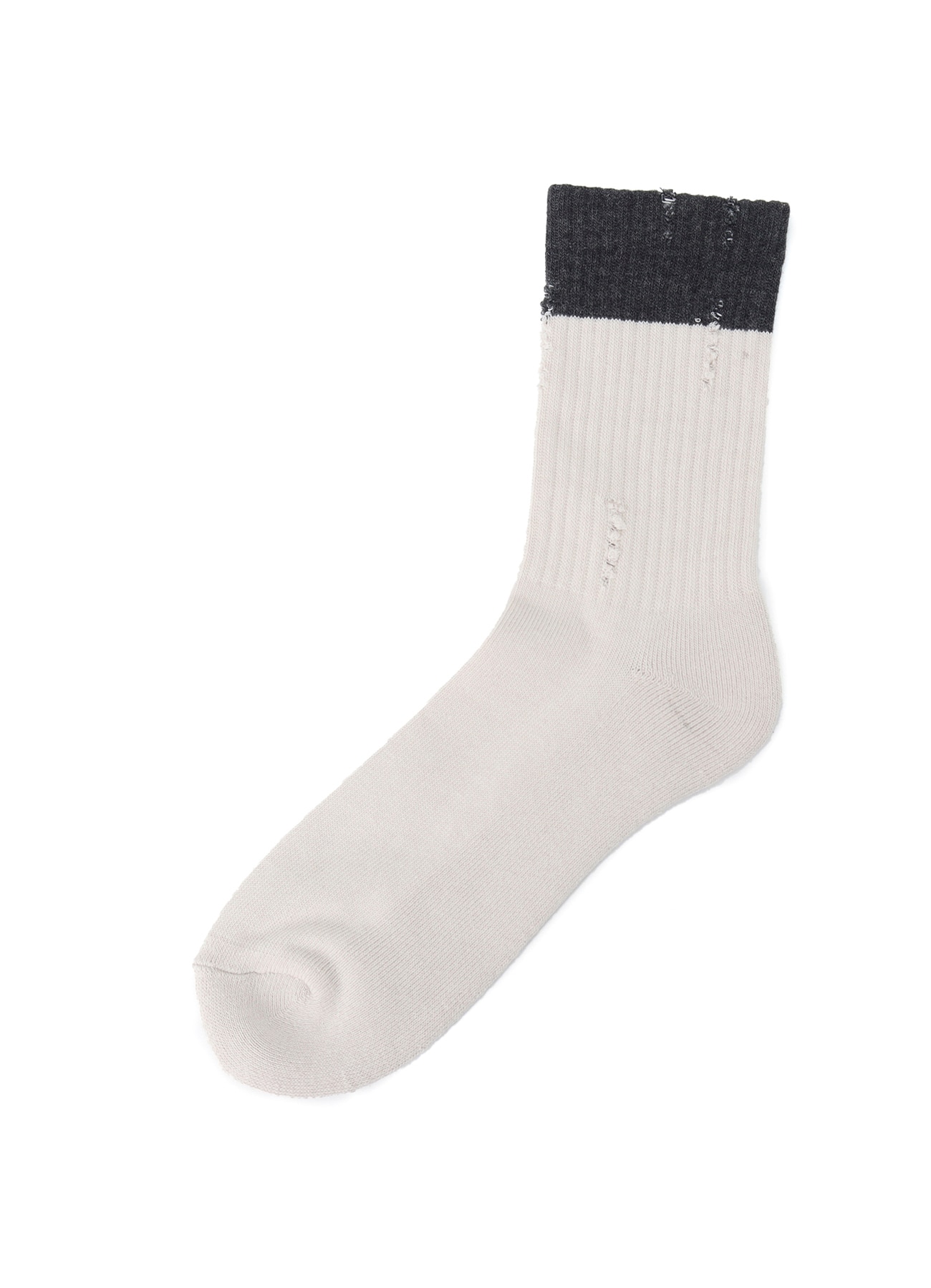 RIB PILE DAMAGED SOCKS_3