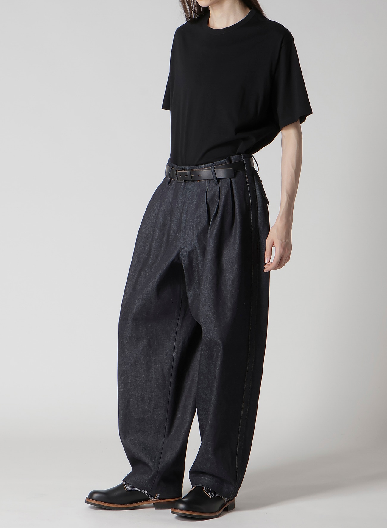 13oz DENIM PANTS WITH SIDE TAPE_10