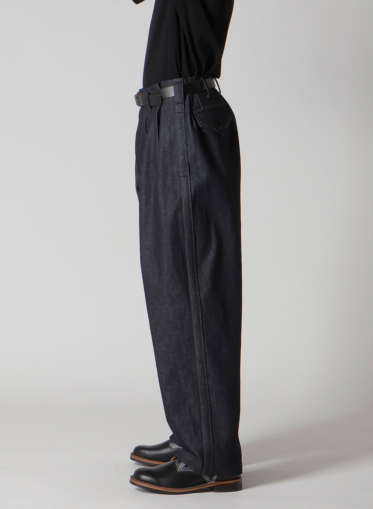 13oz DENIM PANTS WITH SIDE TAPE_11