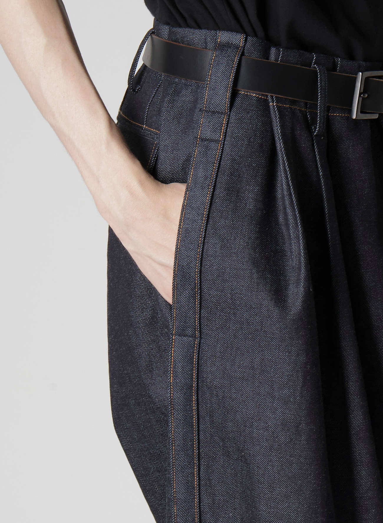 13oz DENIM PANTS WITH SIDE TAPE_5