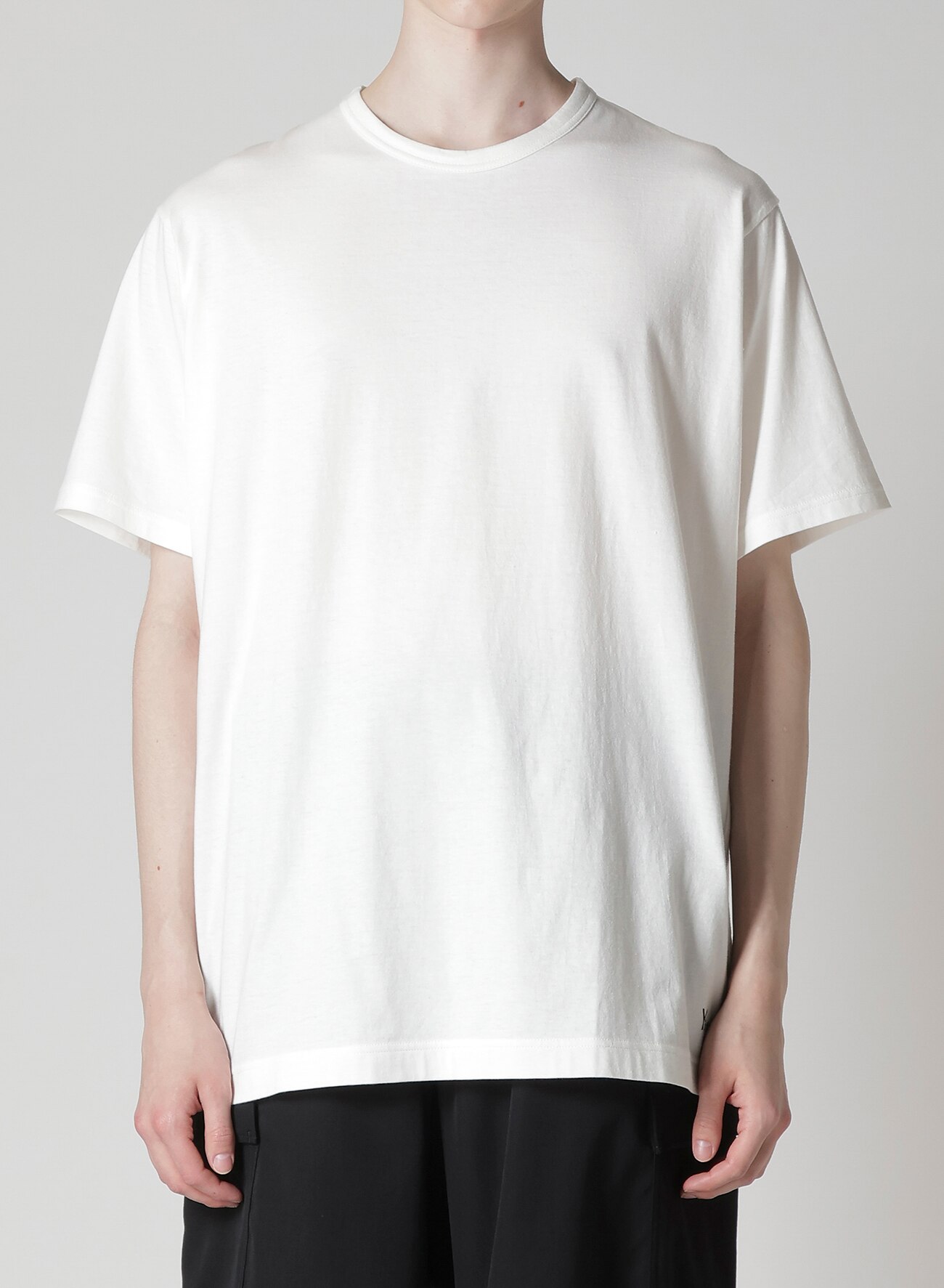 Y's for men LOGO PRINT SHORT SLEEVE T-SHIRTS_3