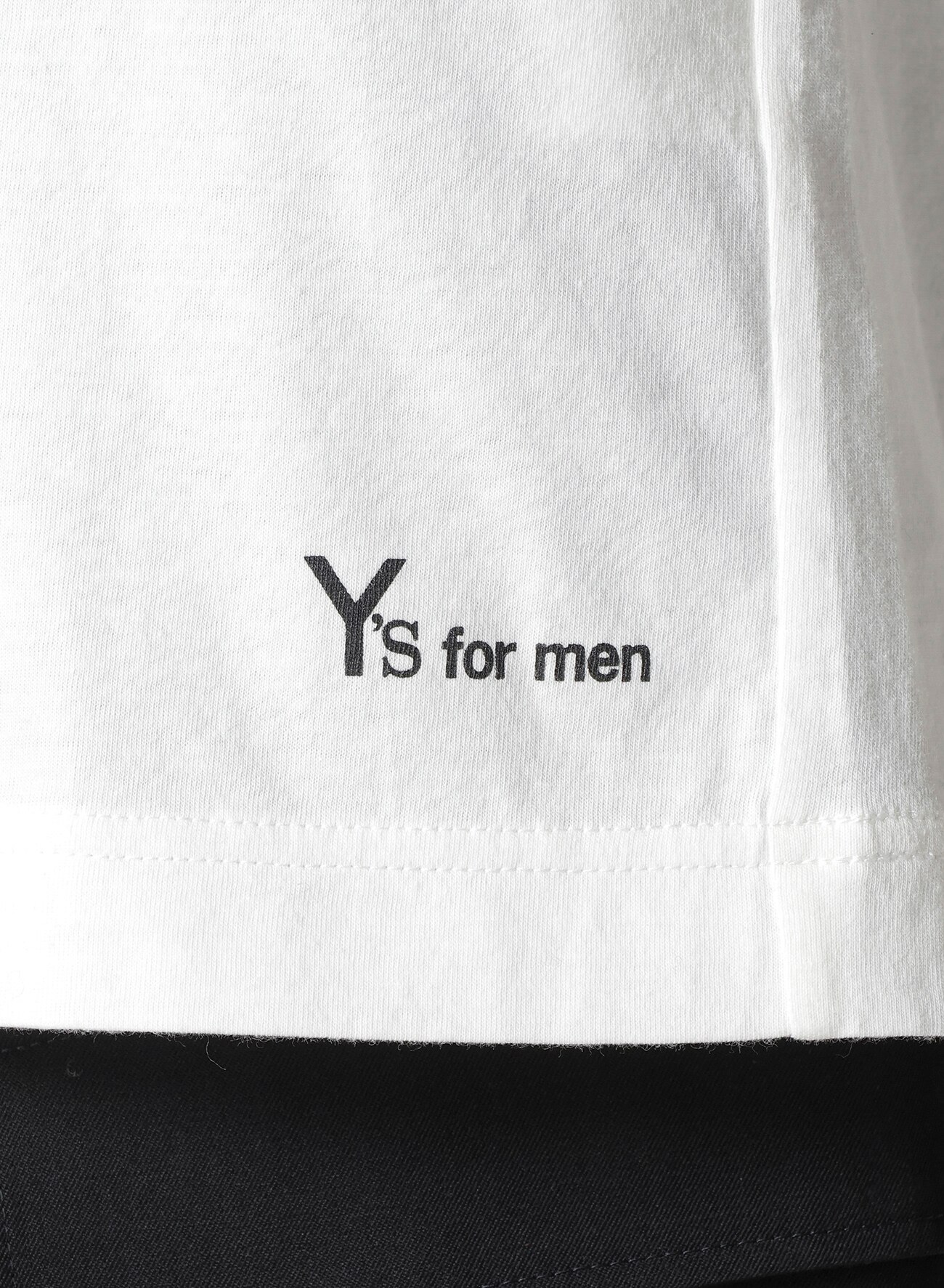 Y's for men LOGO PRINT SHORT SLEEVE T-SHIRTS_7