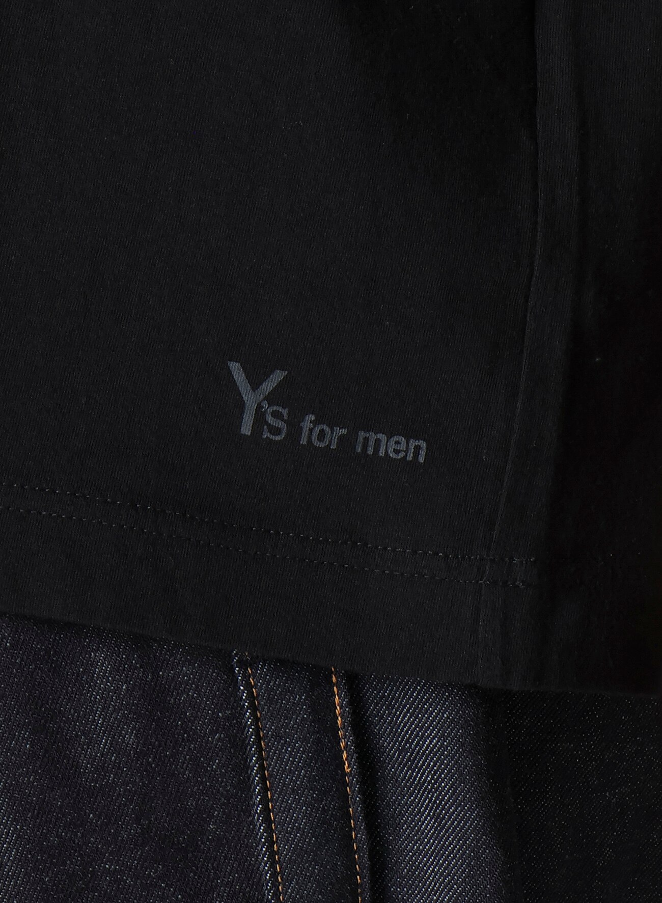 Y's for men LOGO PRINT SHORT SLEEVE T-SHIRTS_5