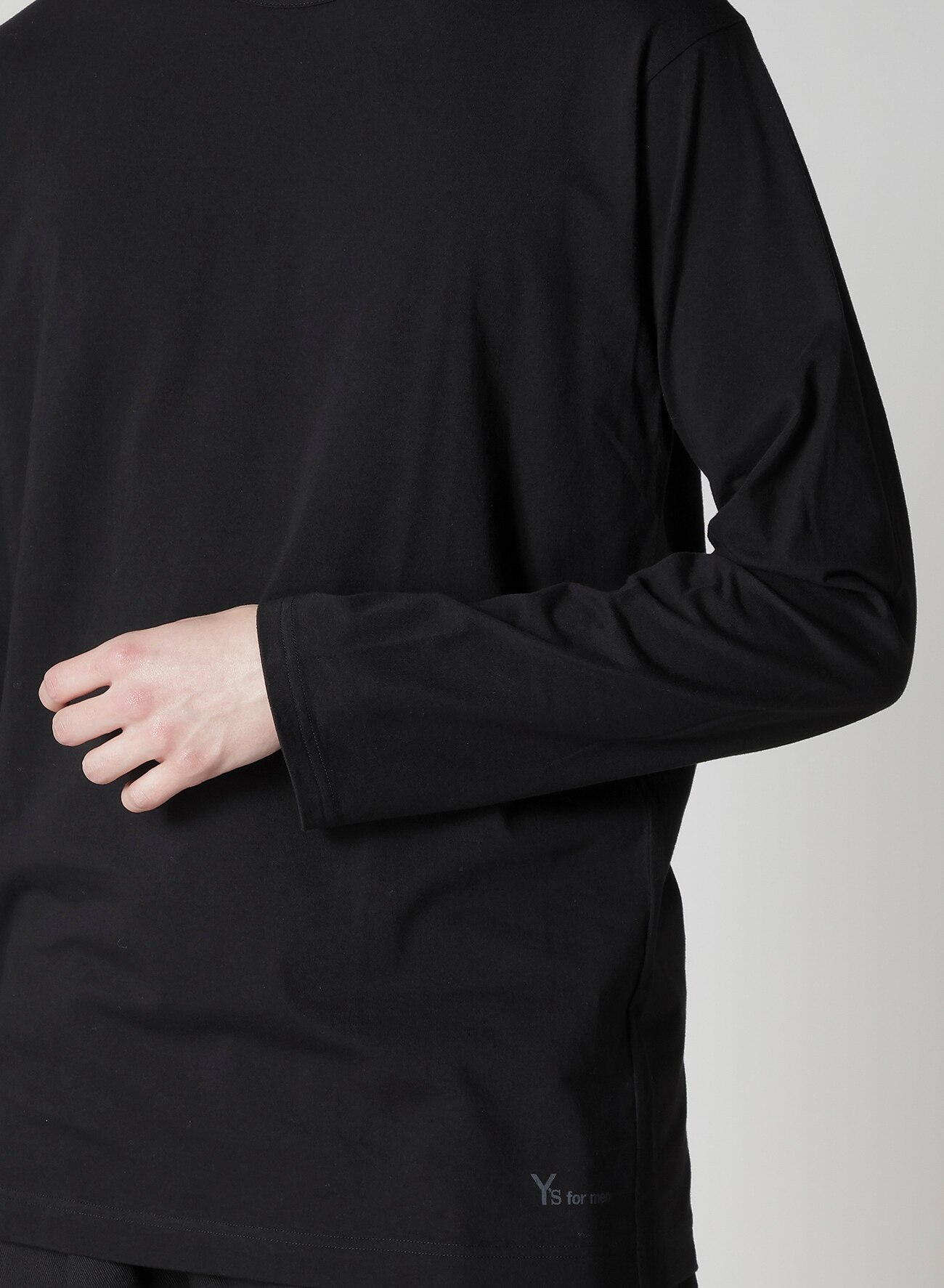 Y's for men LOGO PRINT LONG SLEEVE T-SHIRTS_5