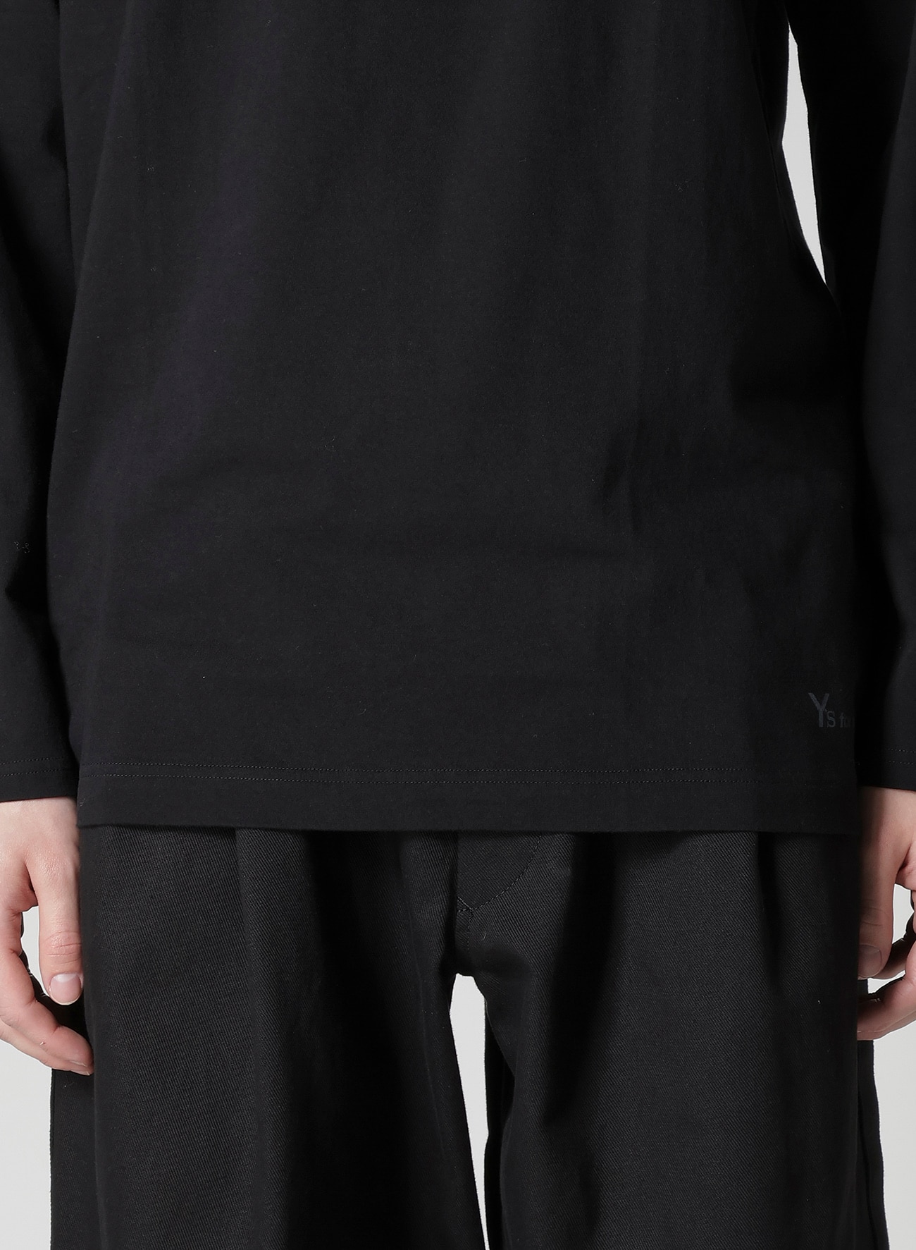 Y's for men LOGO PRINT LONG SLEEVE T-SHIRTS_6