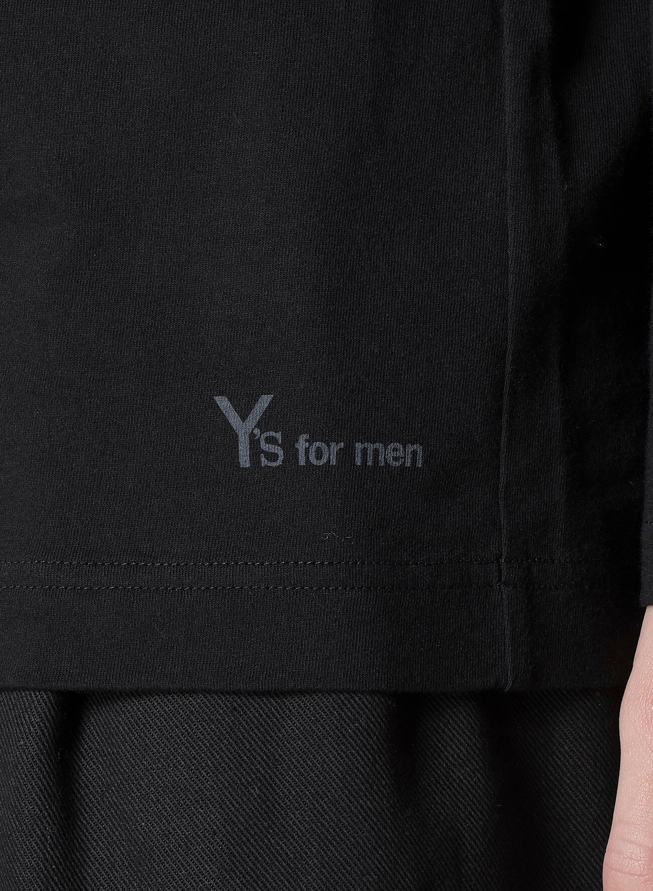 Y's for men LOGO PRINT LONG SLEEVE T-SHIRTS_7