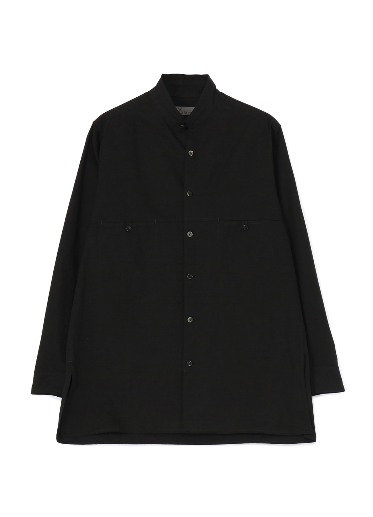 40 BROAD PANEL STAND COLLAR SHIRT