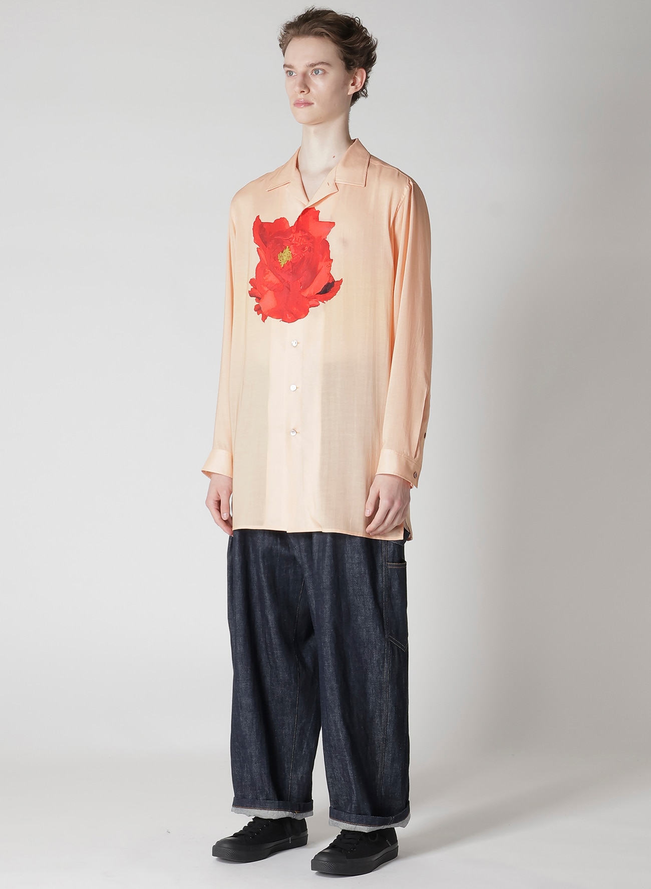 も*も様 Flower ribbon tops Red も*も様 Flower ribbon tops Red も*も様 Flower ribbon tops Red