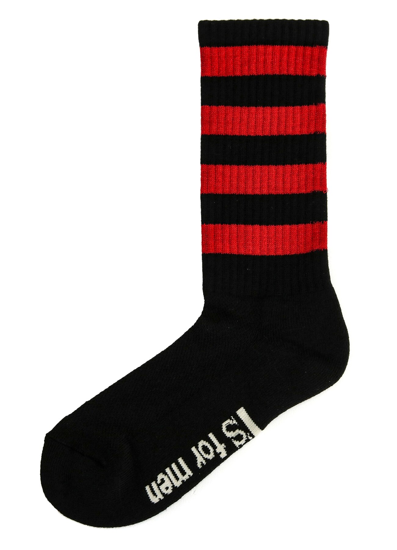 THREAD DYEING PILE BORDER SOCKS_2