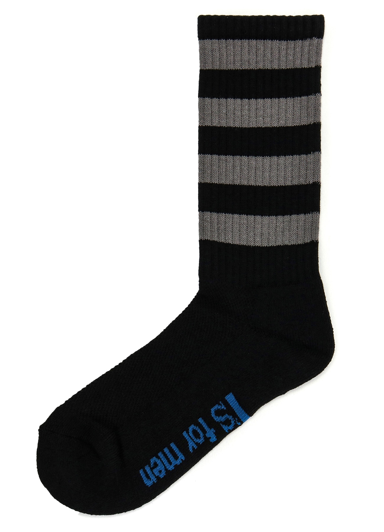 THREAD DYEING PILE BORDER SOCKS_2