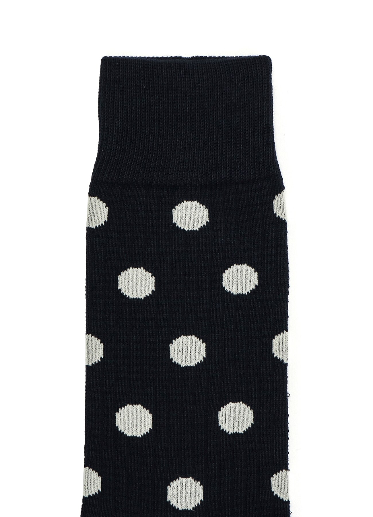 COTTON ACRYLIC NYLON LATTICE DOT SOCKS_3