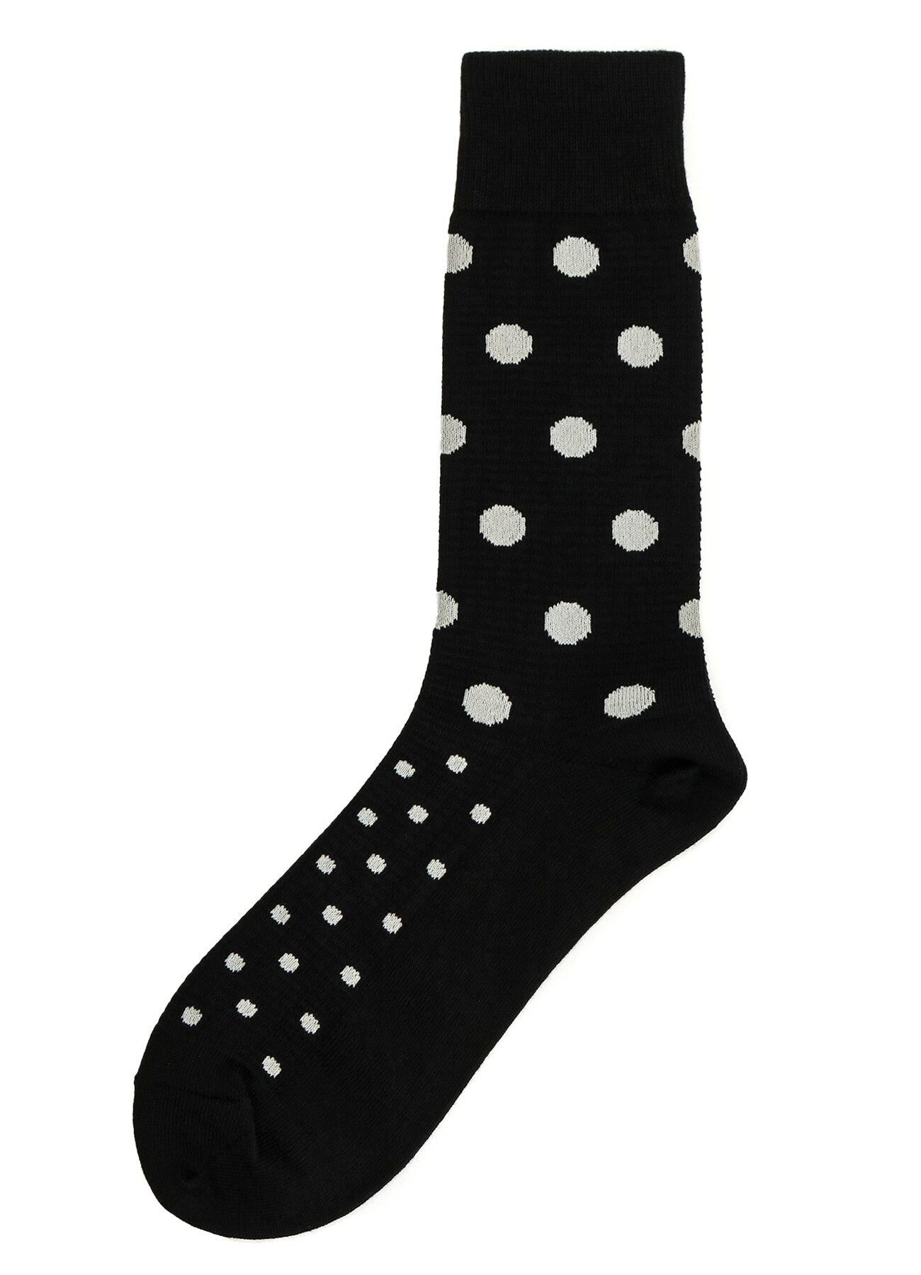 COTTON ACRYLIC NYLON LATTICE DOT SOCKS_2