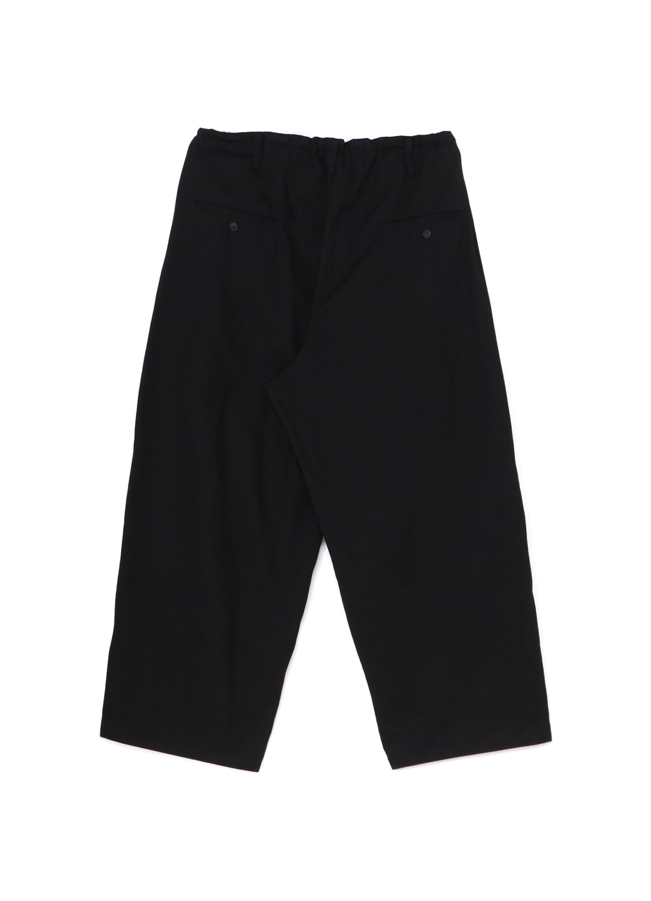 GARMENT DYED KATSURAGI STRING PANTS(XS Black): Y's for men｜WILDSIDE YOHJI  YAMAMOTO [Official