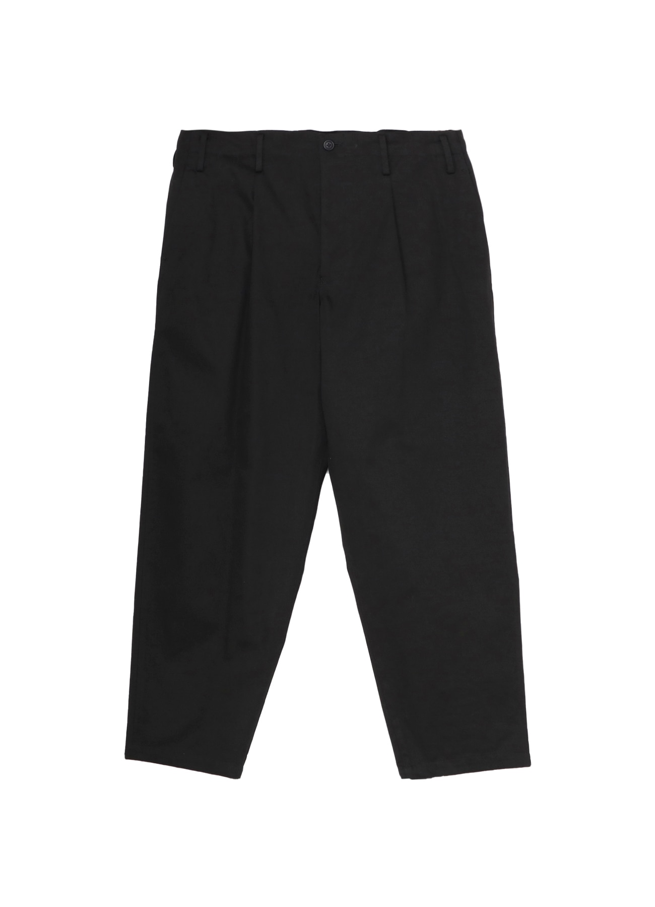 ONE-TUCK PANTS WITH PIECE NAME_1
