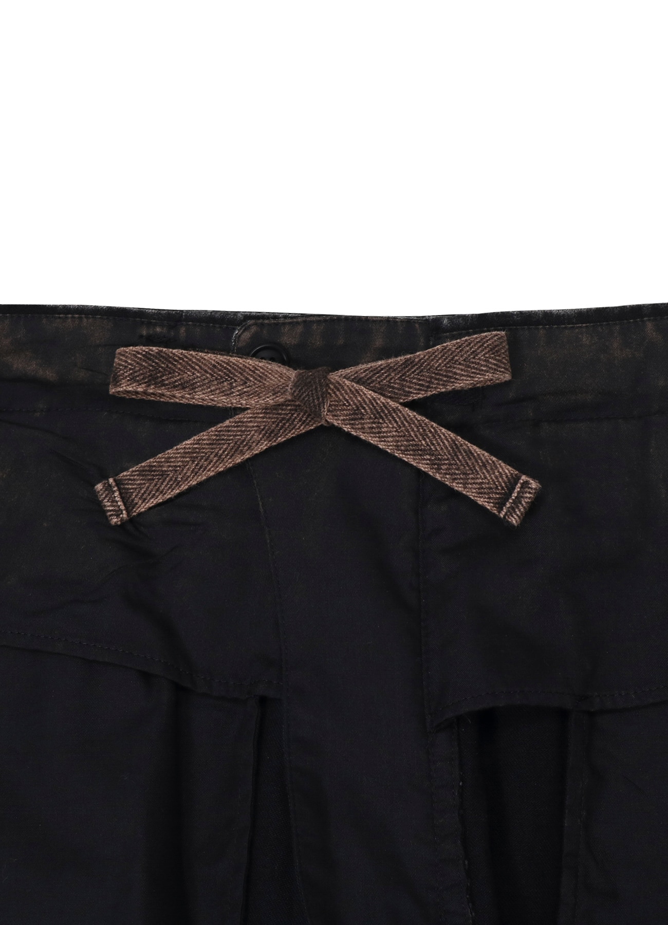 BLEACHING DENIM PANTS WITH SIDE TUCK_6