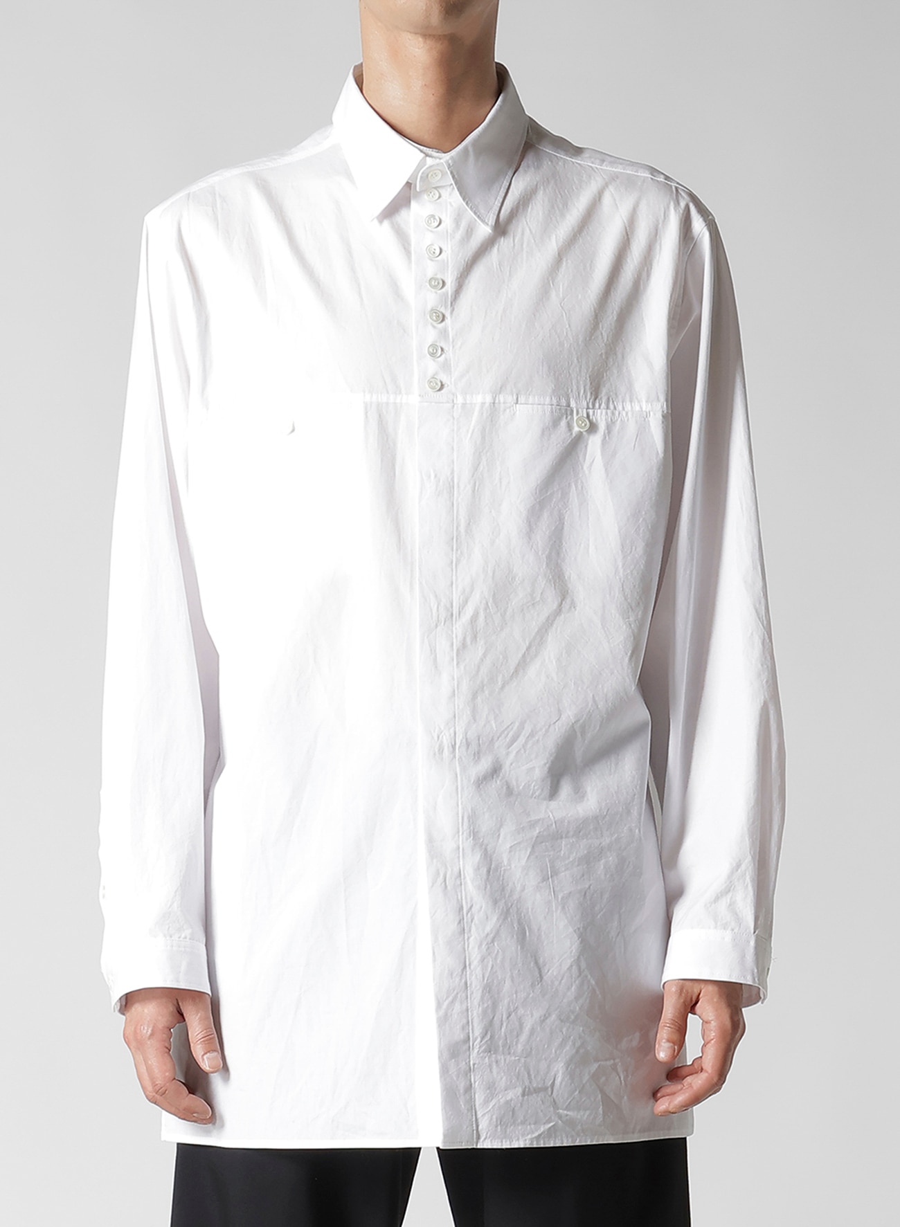 トップス S'YTE 100/2 Broad Regular Collar Shirt PO-B03-001_1-9.jpg?v=
