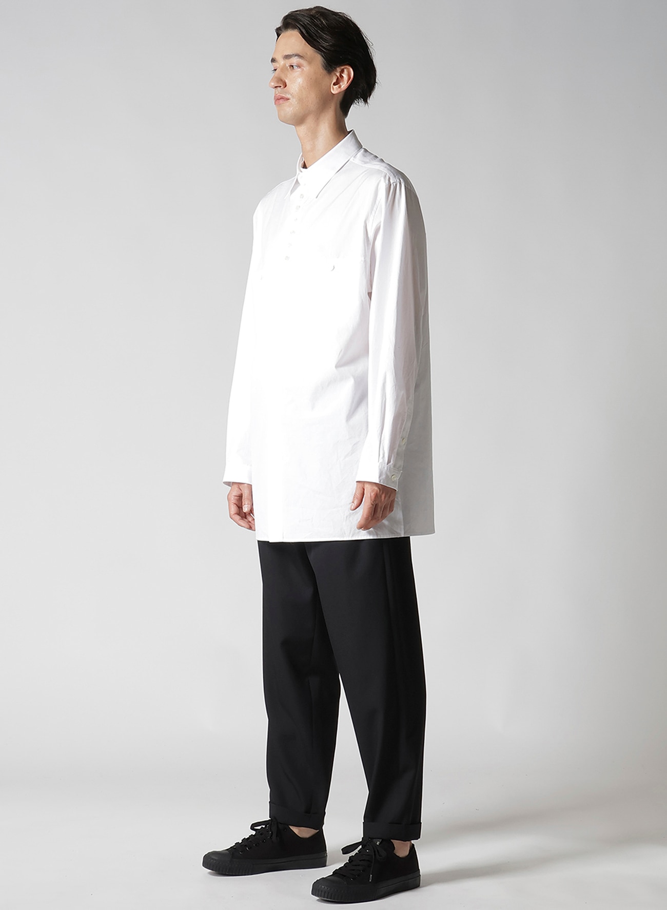 100/2 BROAD BUTTON SHIRT WITH SPARE COLLAR_10