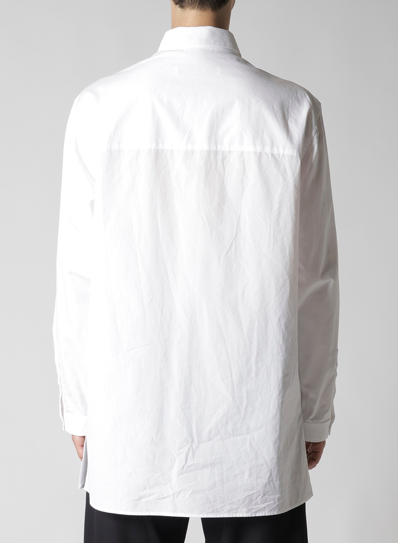 100/2 BROAD BUTTON SHIRT WITH SPARE COLLAR_2