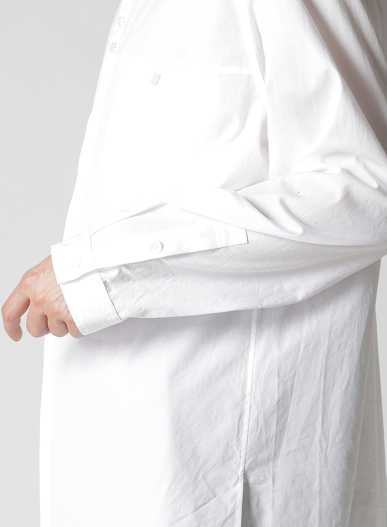 100/2 BROAD BUTTON SHIRT WITH SPARE COLLAR_6