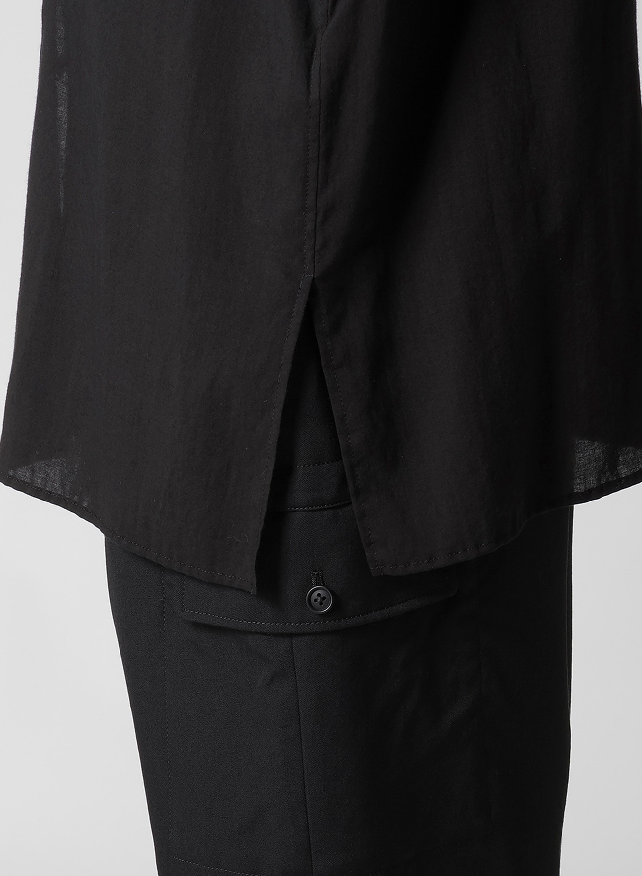 January 11, 10:00(JST) Release】CELLULOSE LAWN BUTTON SHIRT WITH SPARE COLLAR_7