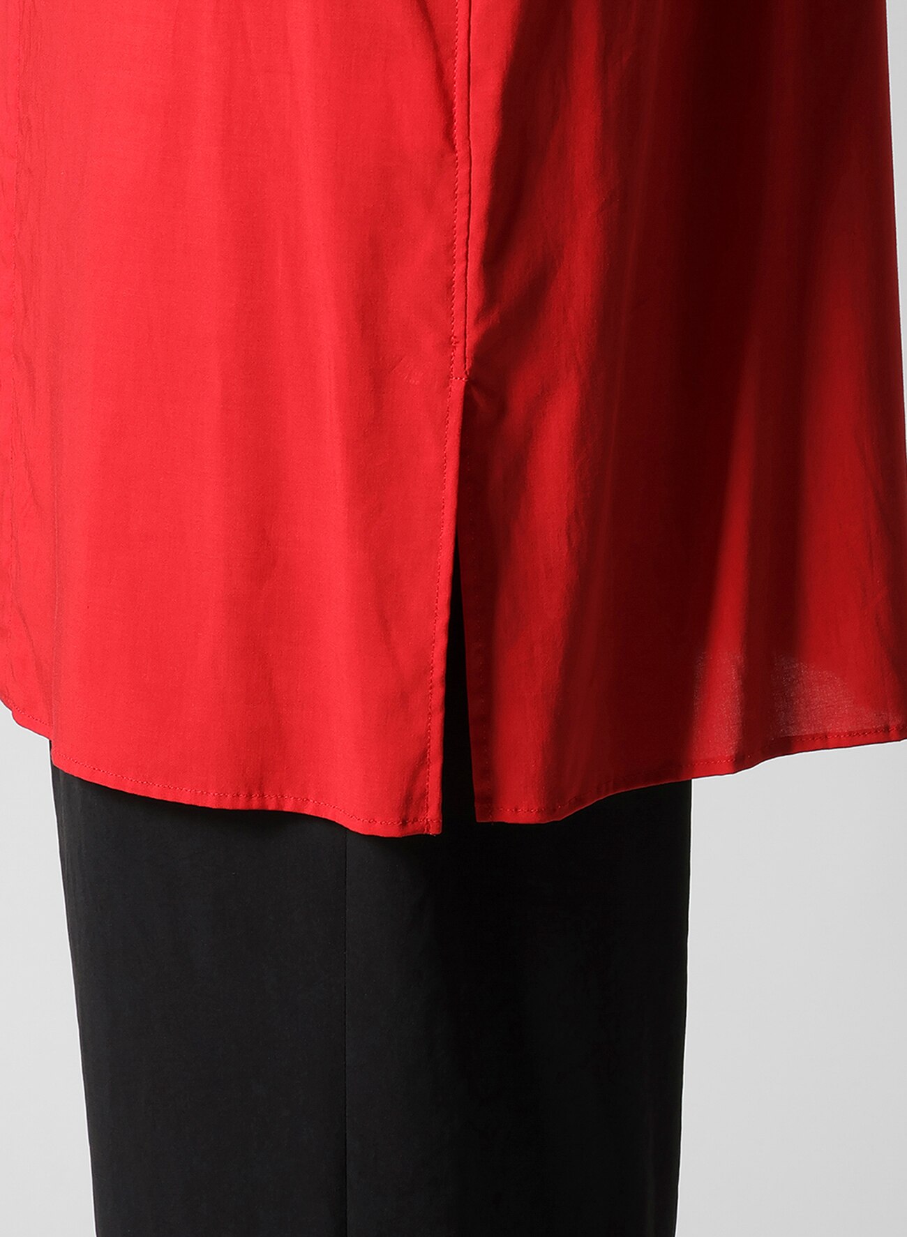 RAYON LAWN BUTTON SHIRT WITH SPARE COLLAR_7