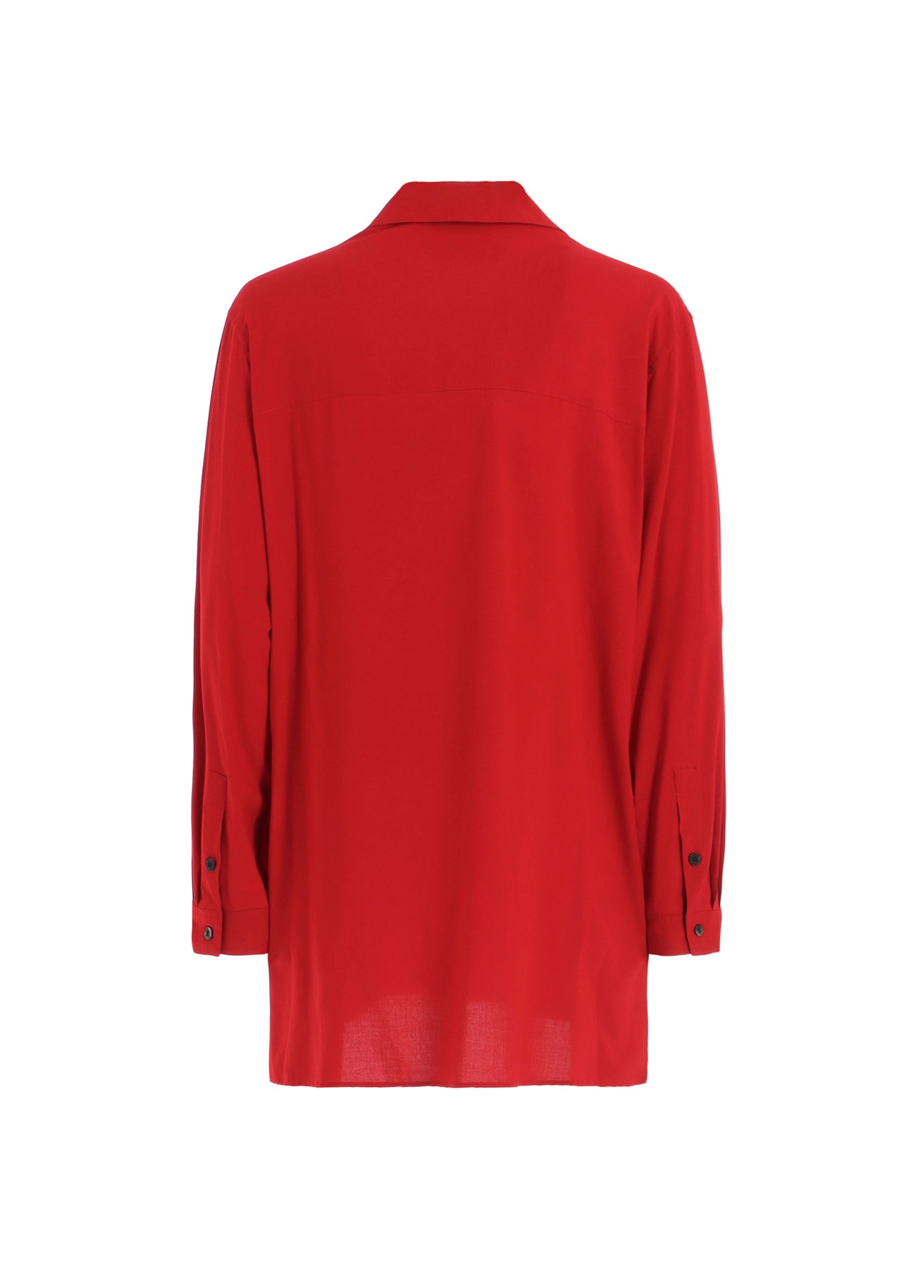 RAYON LAWN SHIRT WITH OPEN COLLAR_11