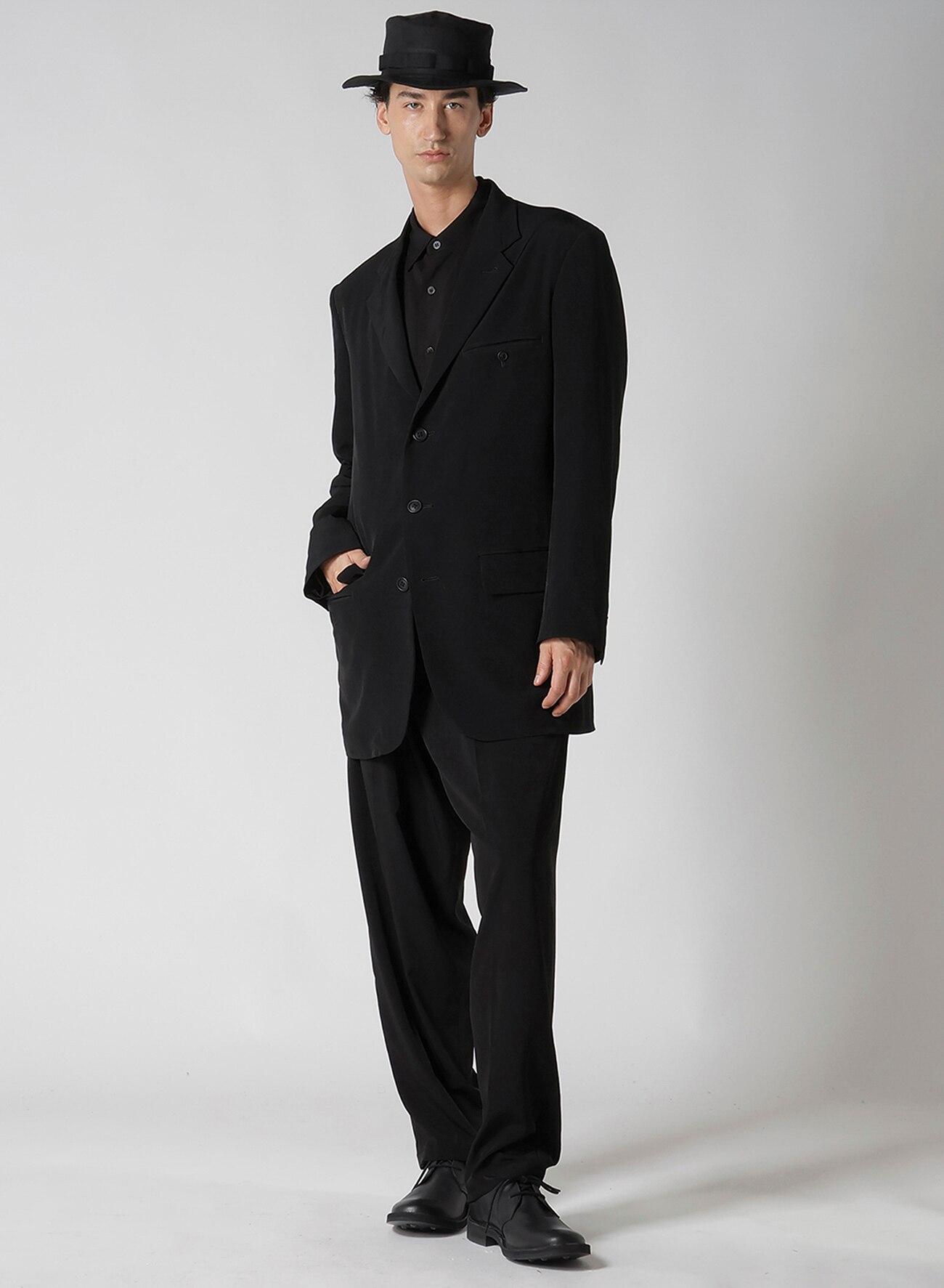 CELLULOSE LAWN BASIG SHIRT_12