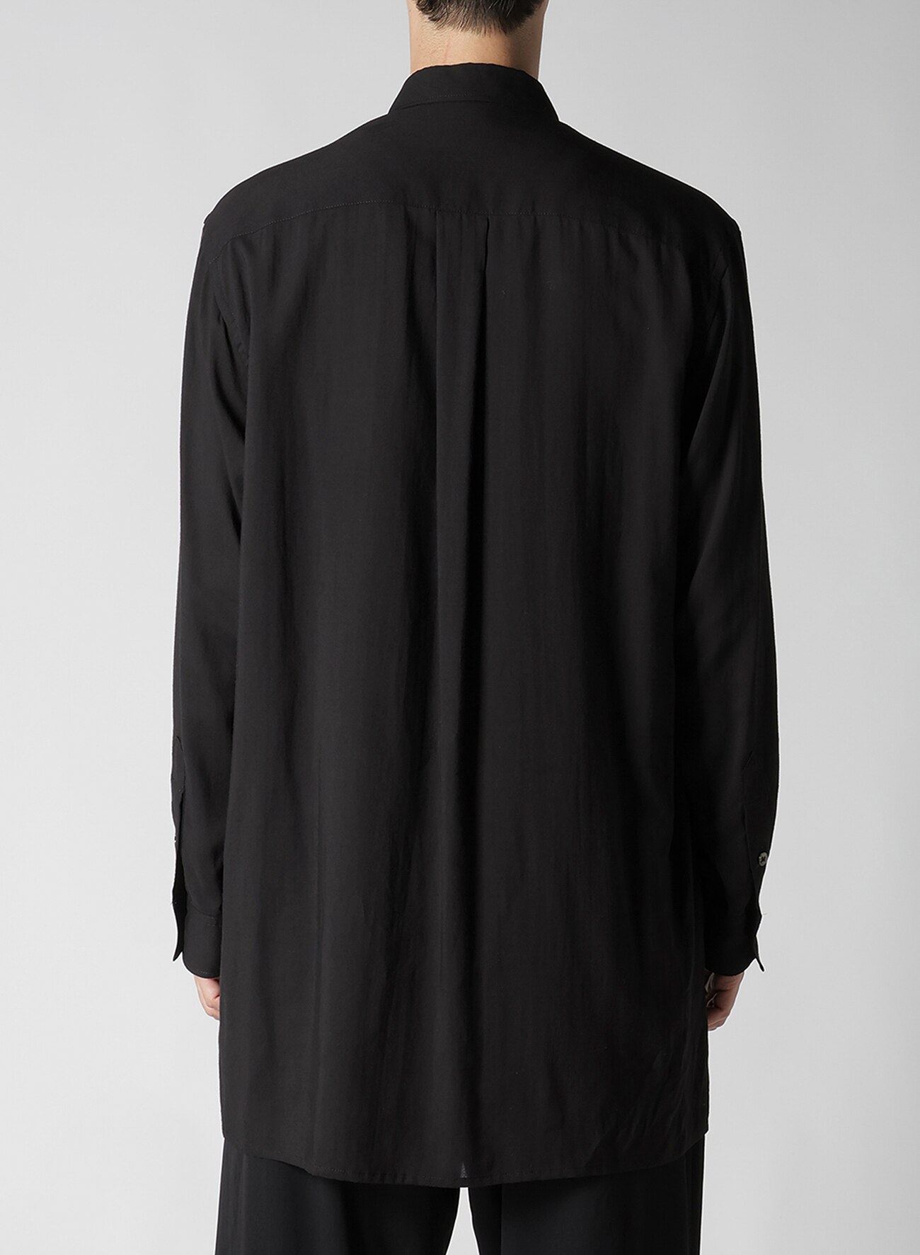 CELLULOSE LAWN BASIG SHIRT_2