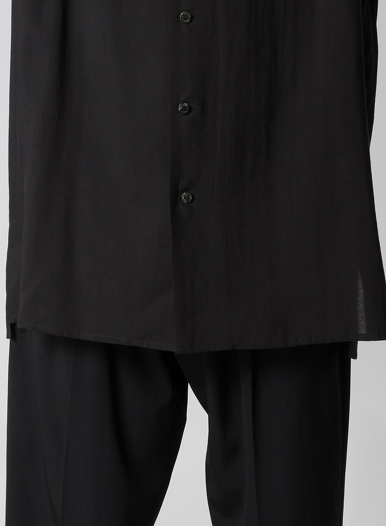 CELLULOSE LAWN BASIG SHIRT_6