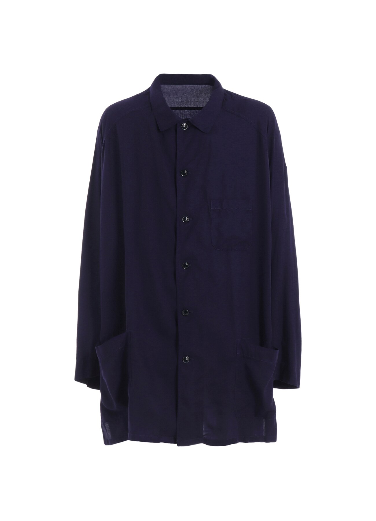 CELLULOSE VIYELLA SHIRT WITH OPEN COLLOR SHIRT_2