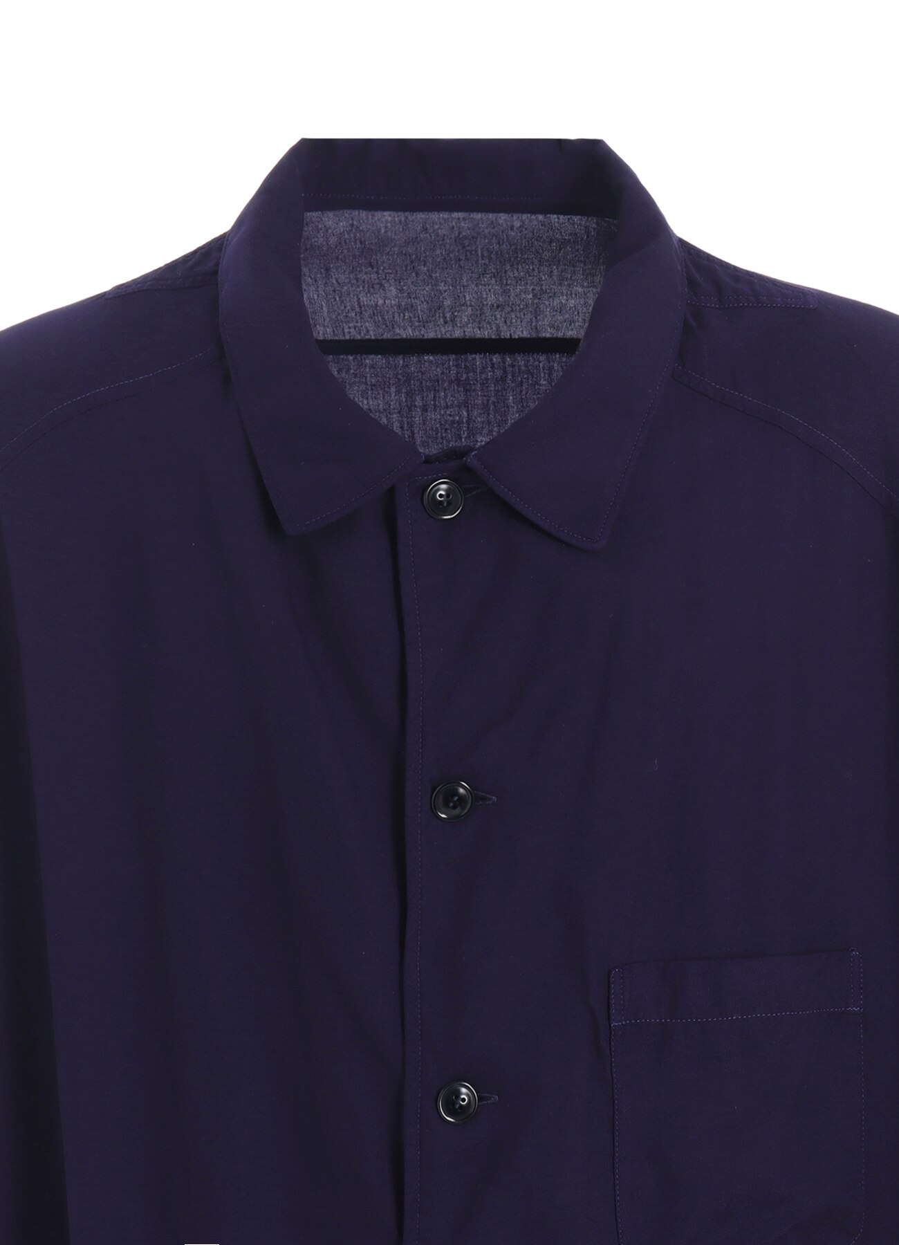 CELLULOSE VIYELLA SHIRT WITH OPEN COLLOR SHIRT_5