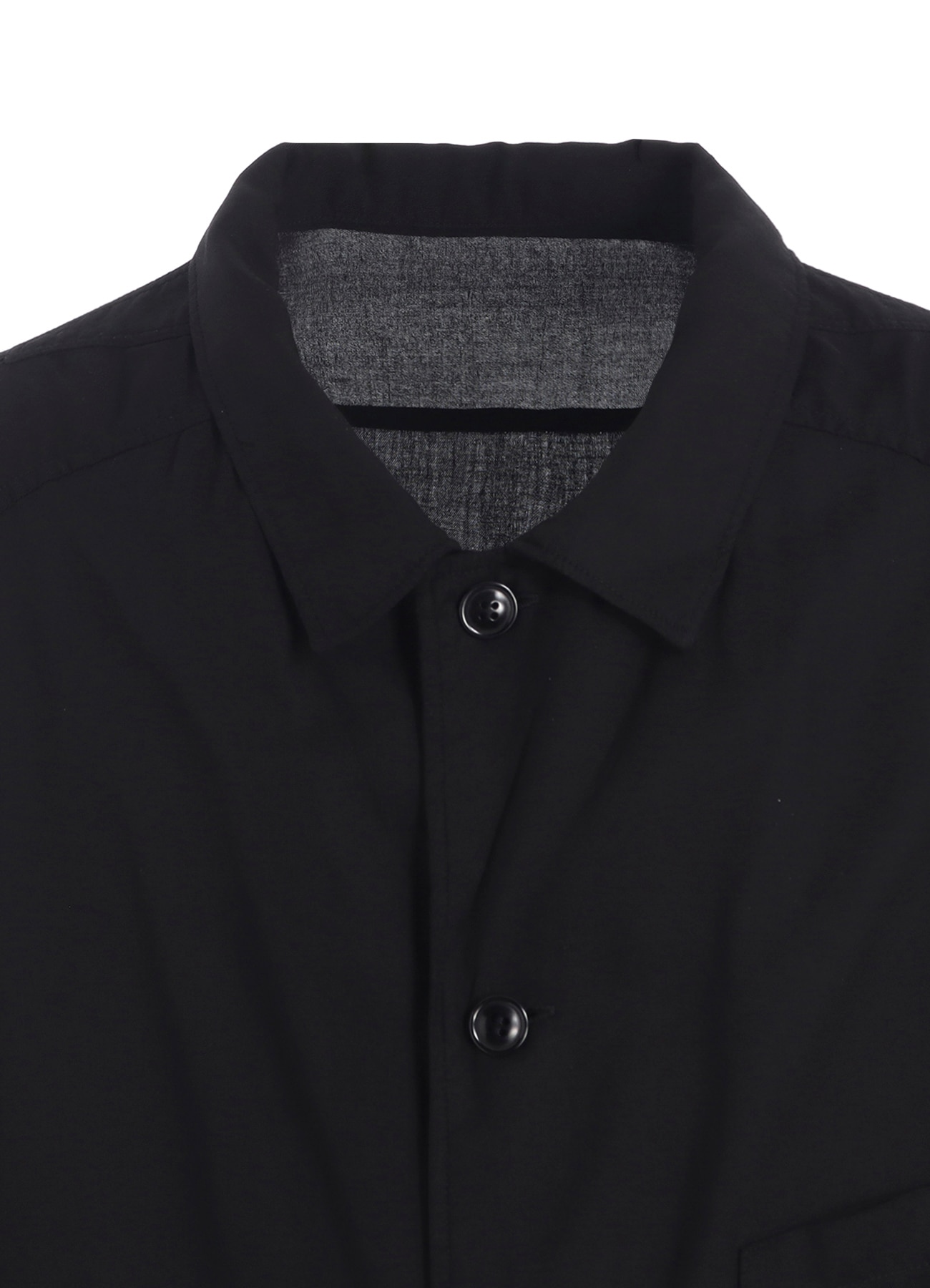 CELLULOSE VIYELLA SHIRT WITH OPEN COLLOR SHIRT_5