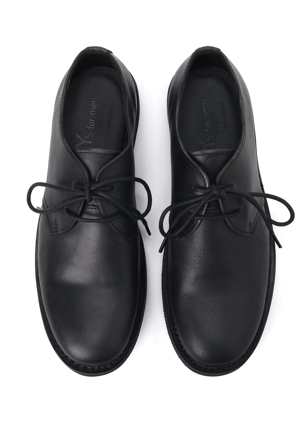 OIL WAX LEATHER PLAIN TOE SHOES_10