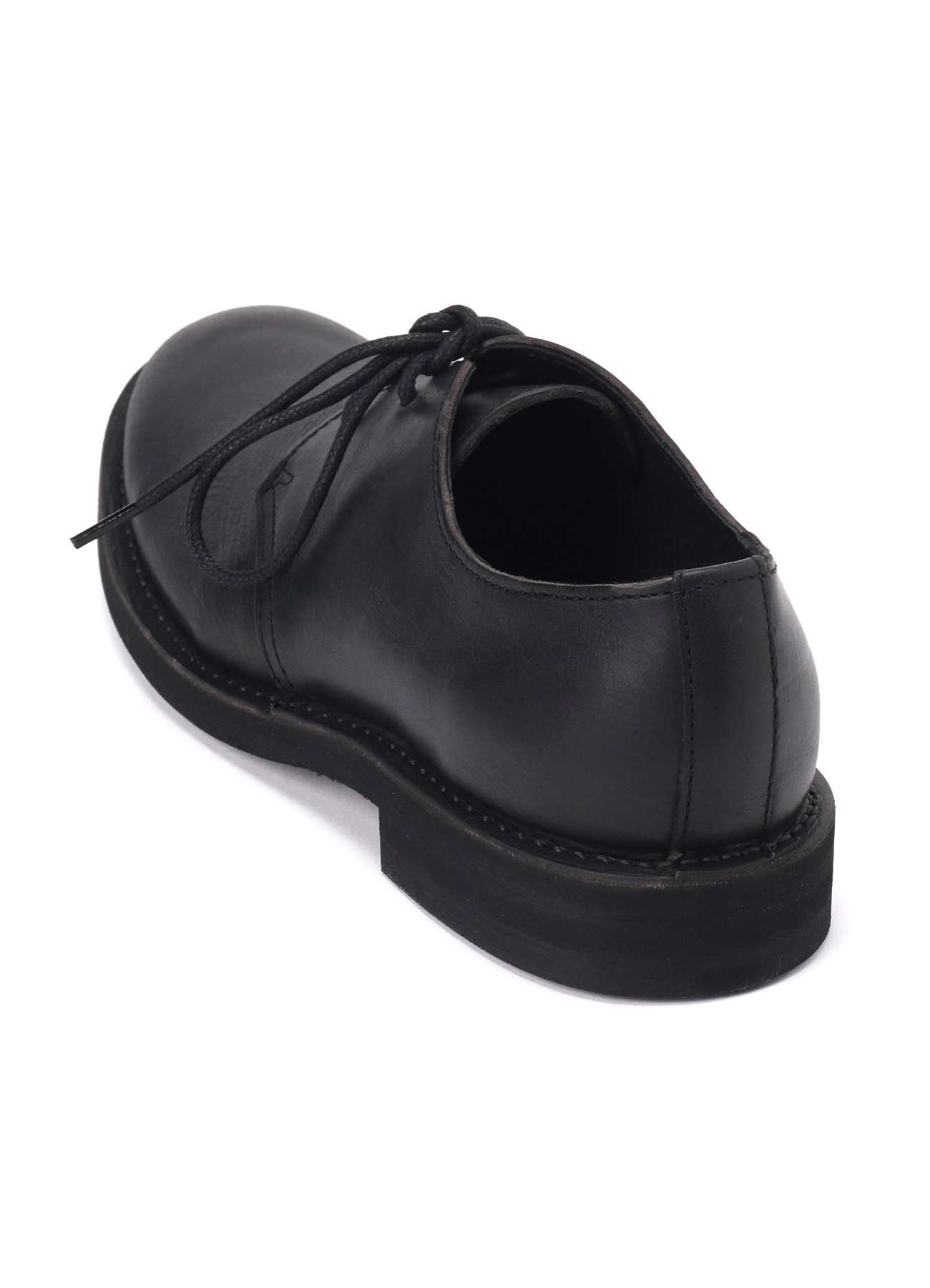 OIL WAX LEATHER PLAIN TOE SHOES_6