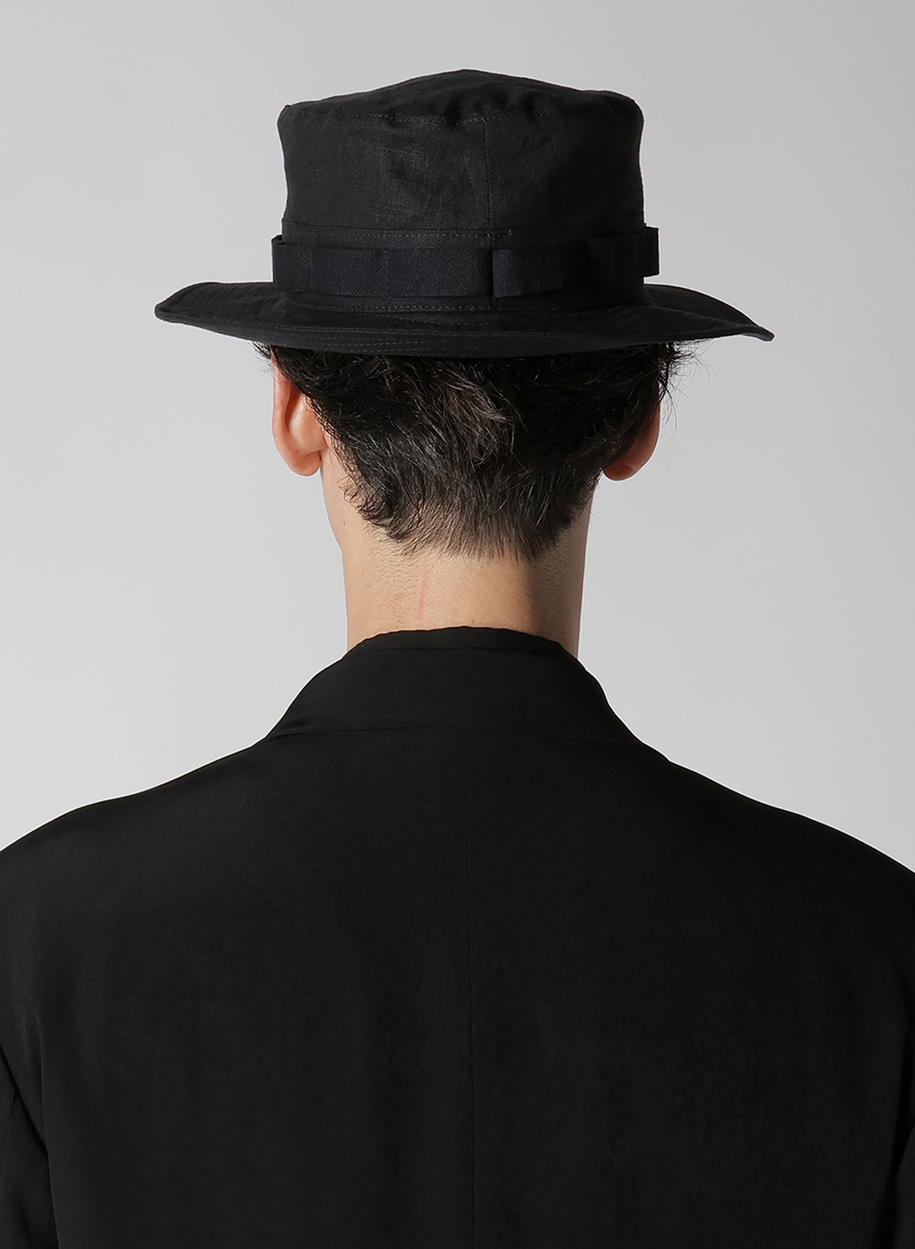 LINEN CLOTH SAFARI HAT_10